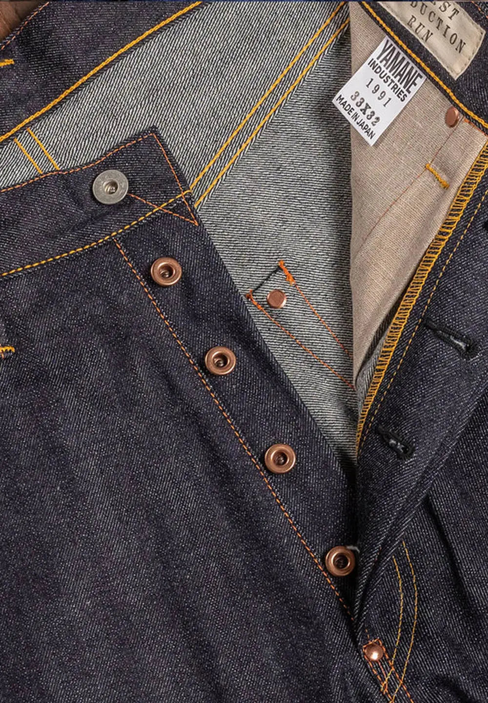 YAMANE LOT.1991 NO.2 CLASSIC STRAIGHT (RIGID) - DENIM