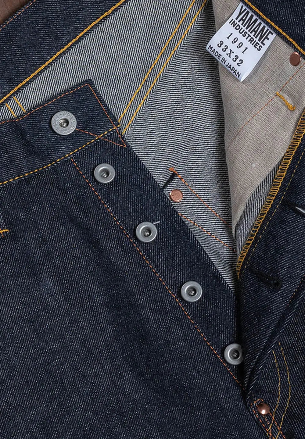 YAMANE LOT.1991 NO.1 CLASSIC STRAIGHT (RIGID) - DENIM