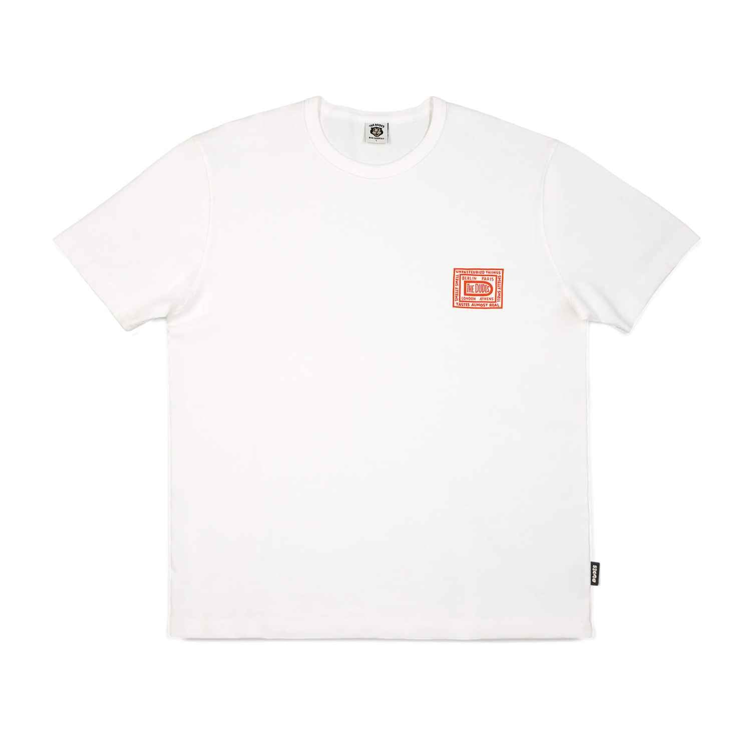 THE DUDES CAMEMBEAR T-SHIRT - OFF-WHITE