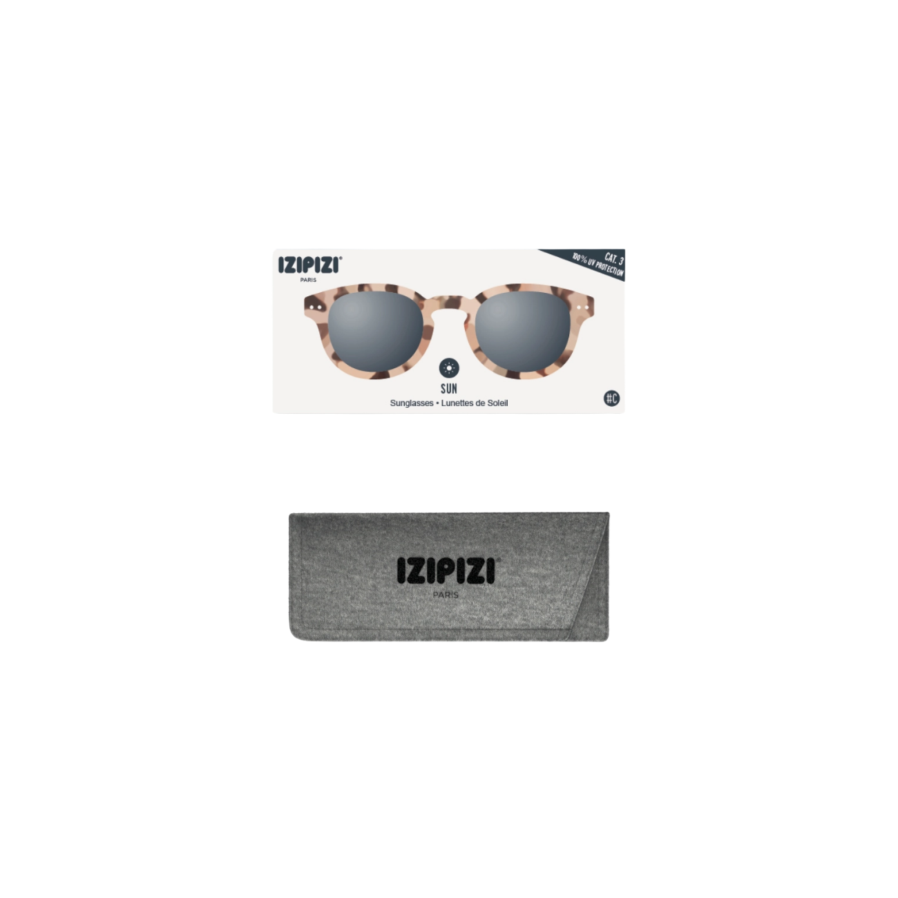 IZIPIZI SUN C LIGHT TORTOISE - LIGHT TORTOISE