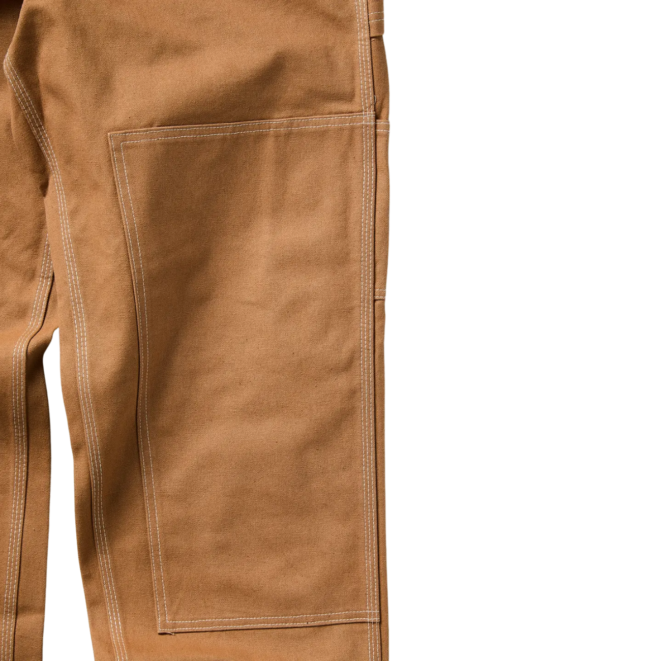 LEGS CO DOUBLE KNEE PAINTER PANTS - CAMEL