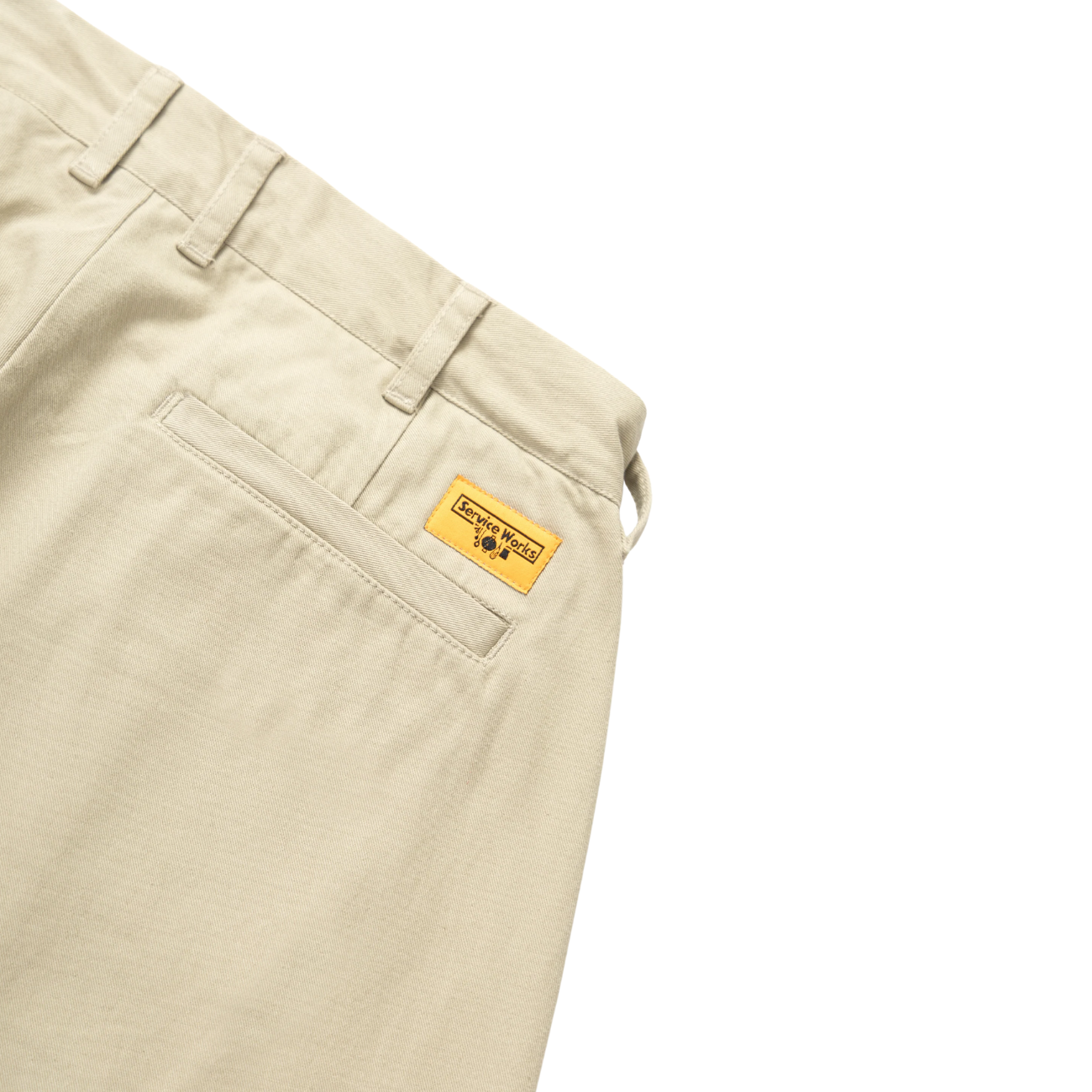 SERVICE WORKS DRILL PART TIMER SHORT - KHAKI