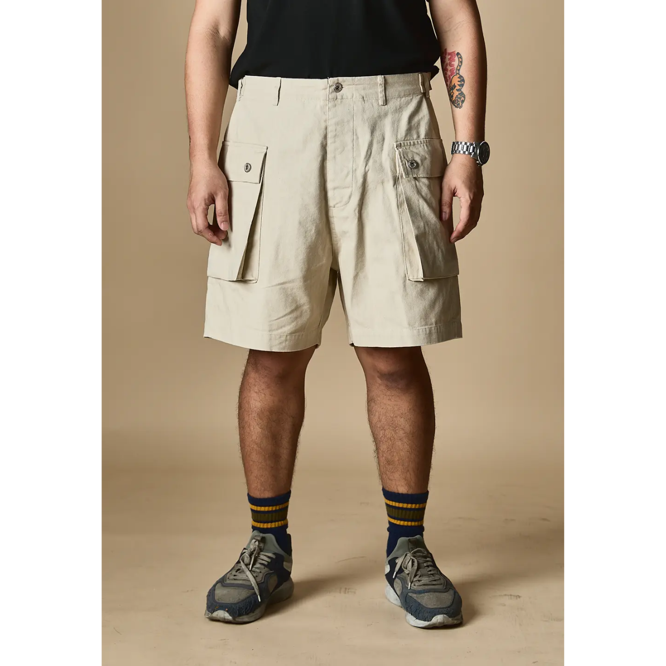 LEGS CO MONKEY SHORTS - STONE