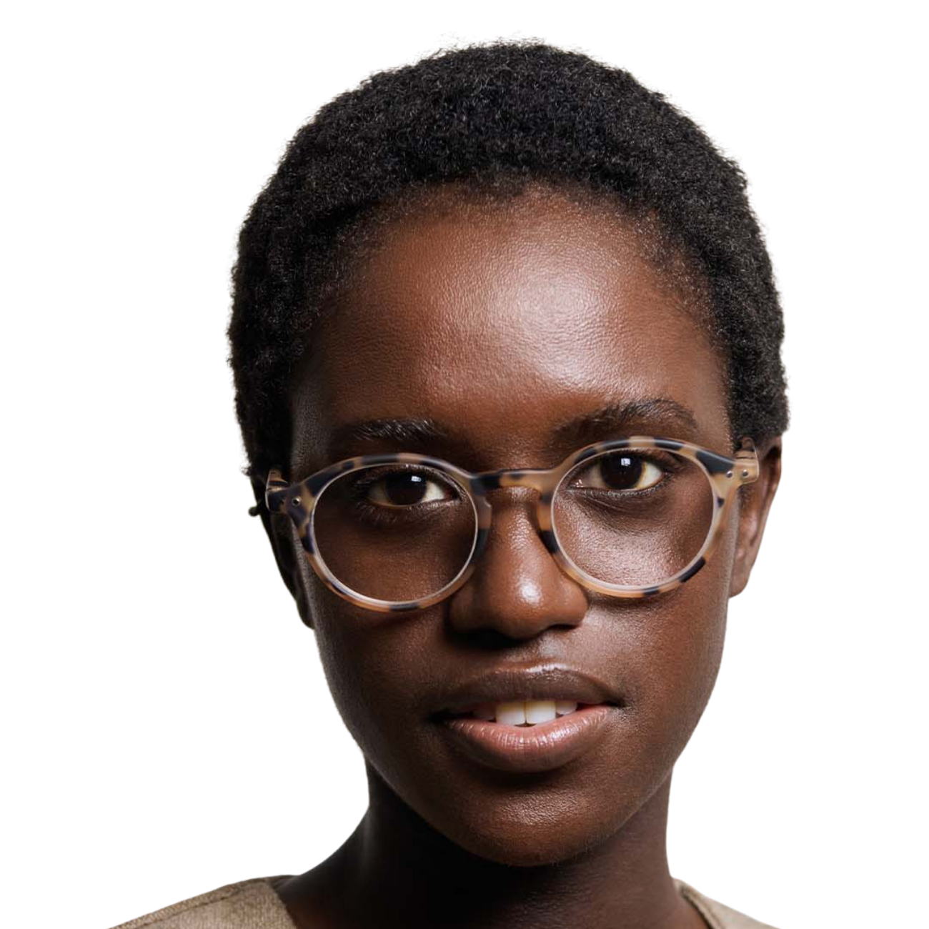 IZIPIZI READING D LIGHT TORTOISE +1 - LIGHT TORTOISE