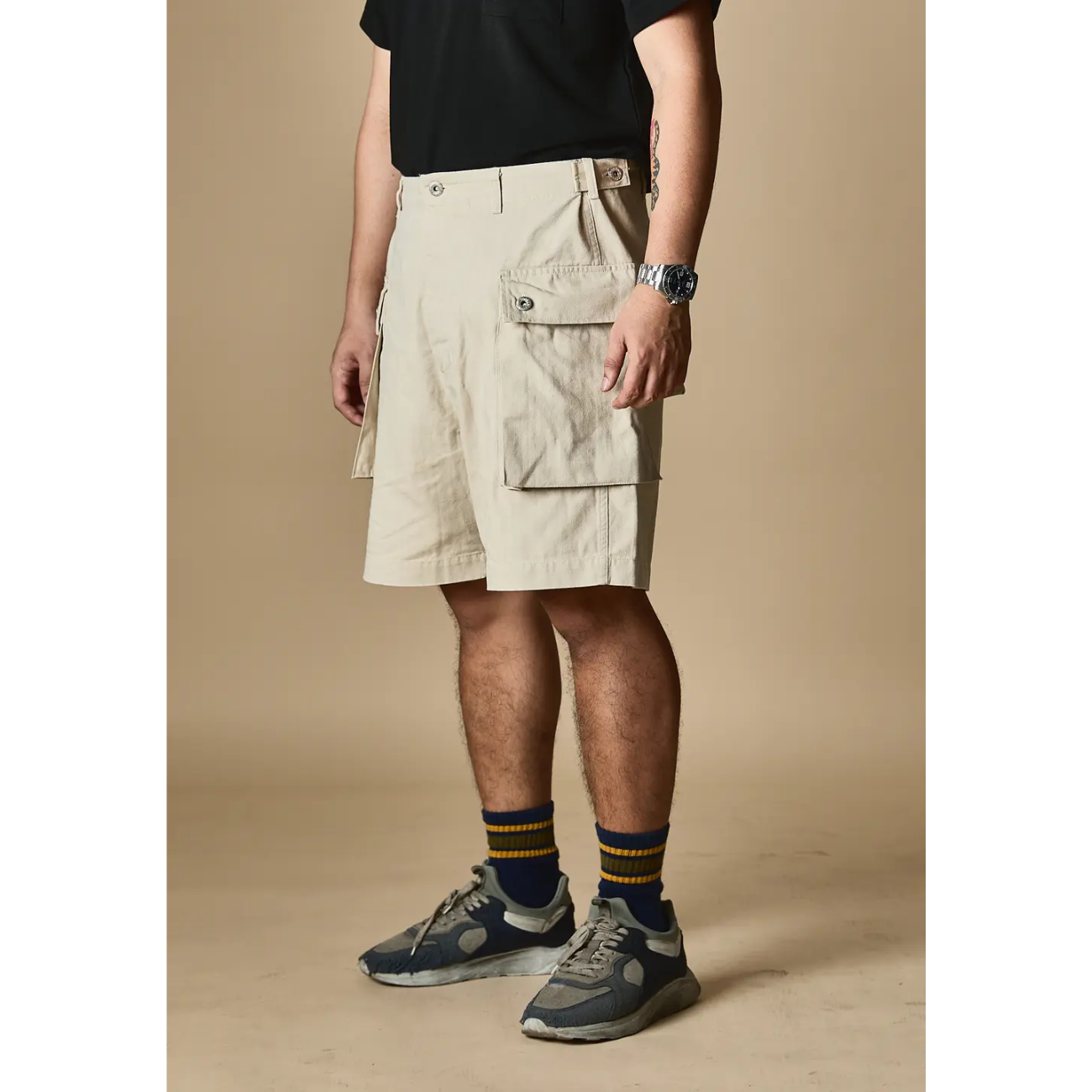 LEGS CO MONKEY SHORTS - STONE