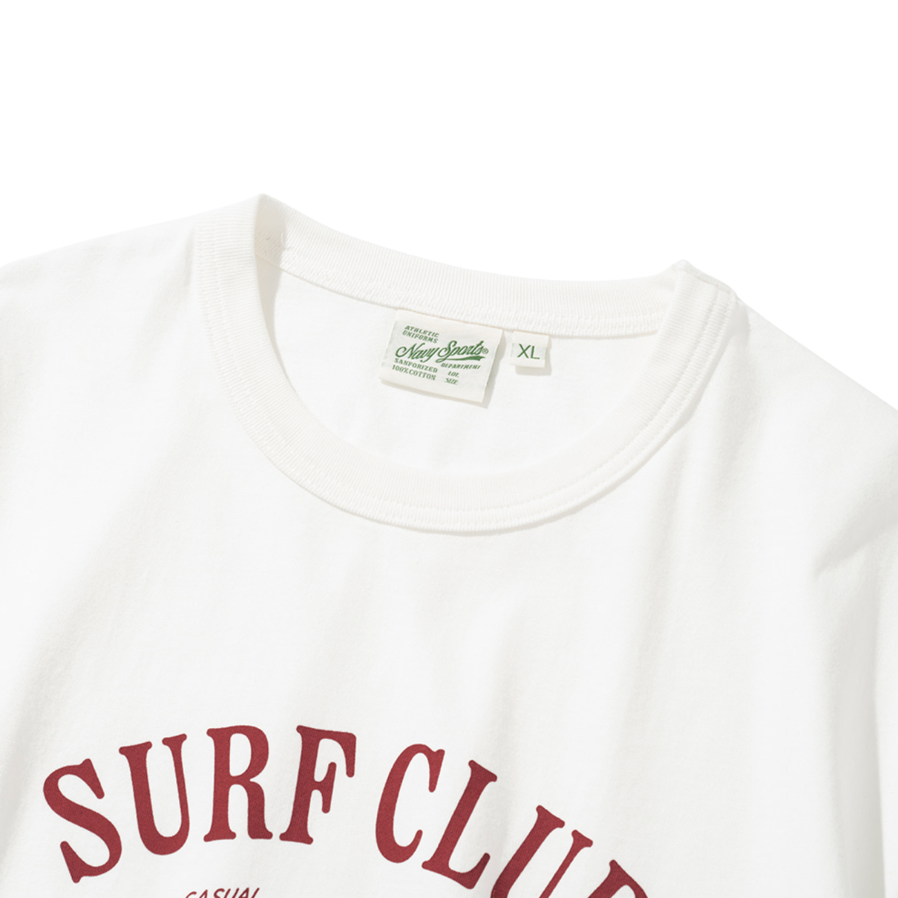 UNIFORM BRIDGE SURF CLUB S/S T-SHIRT - OFF WHITE