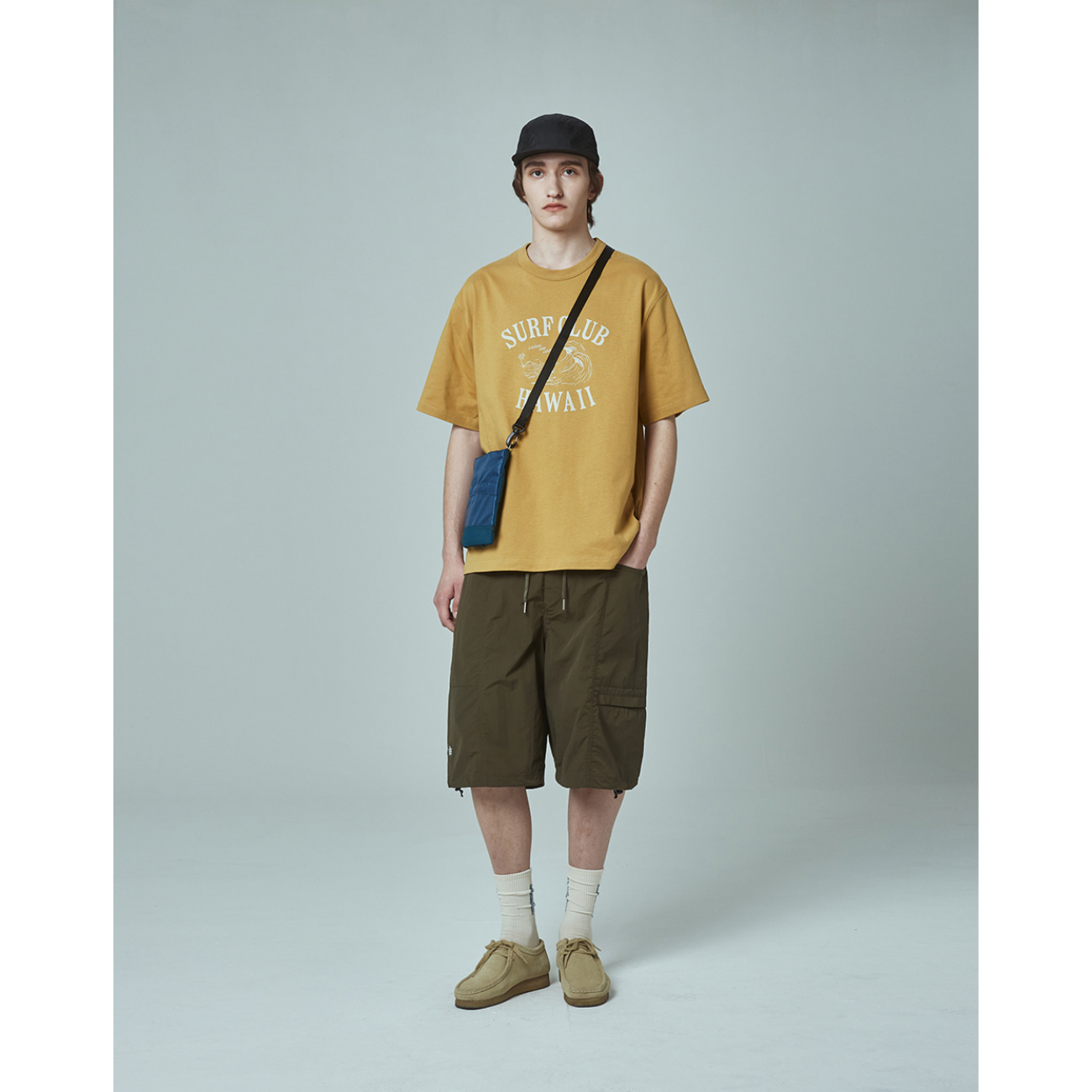 UNIFORM BRIDGE AE NYLON 3POCKET SHORT PANTS - OLIVE