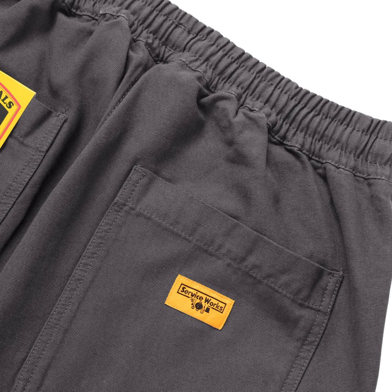 SERVICE WORKS RIPSTOP CHEF PANT  - WASHED BLACK