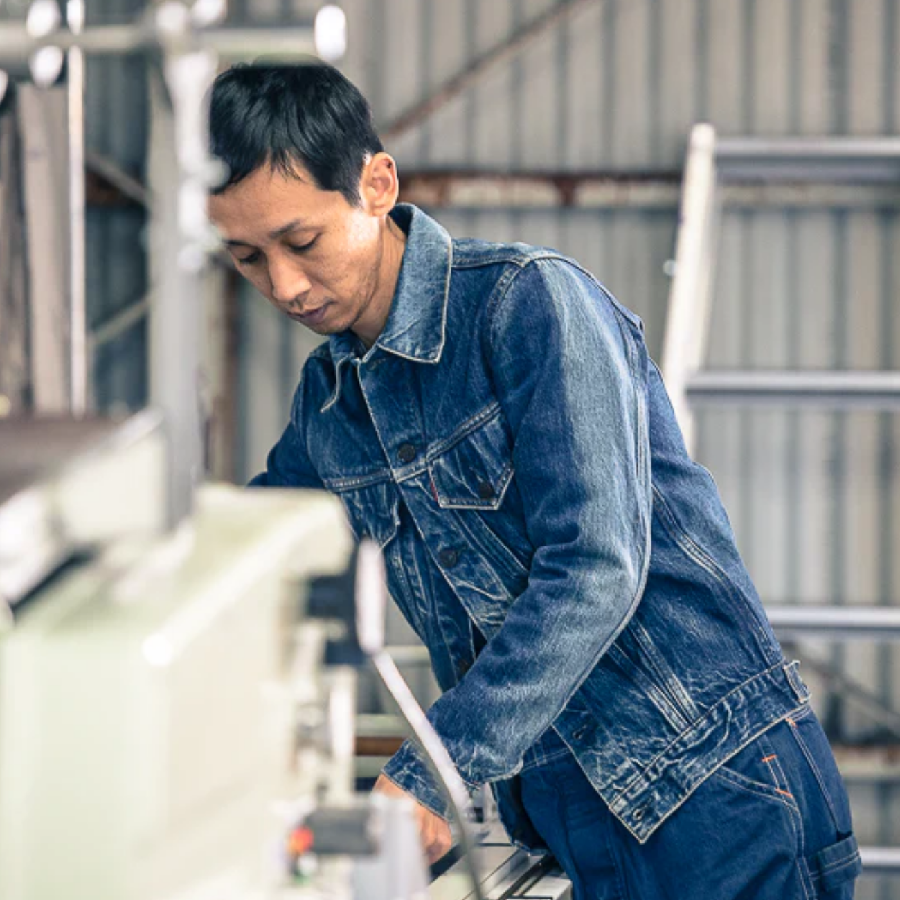 TCB JEANS 60S TRUCKER JACKET - INDIGO