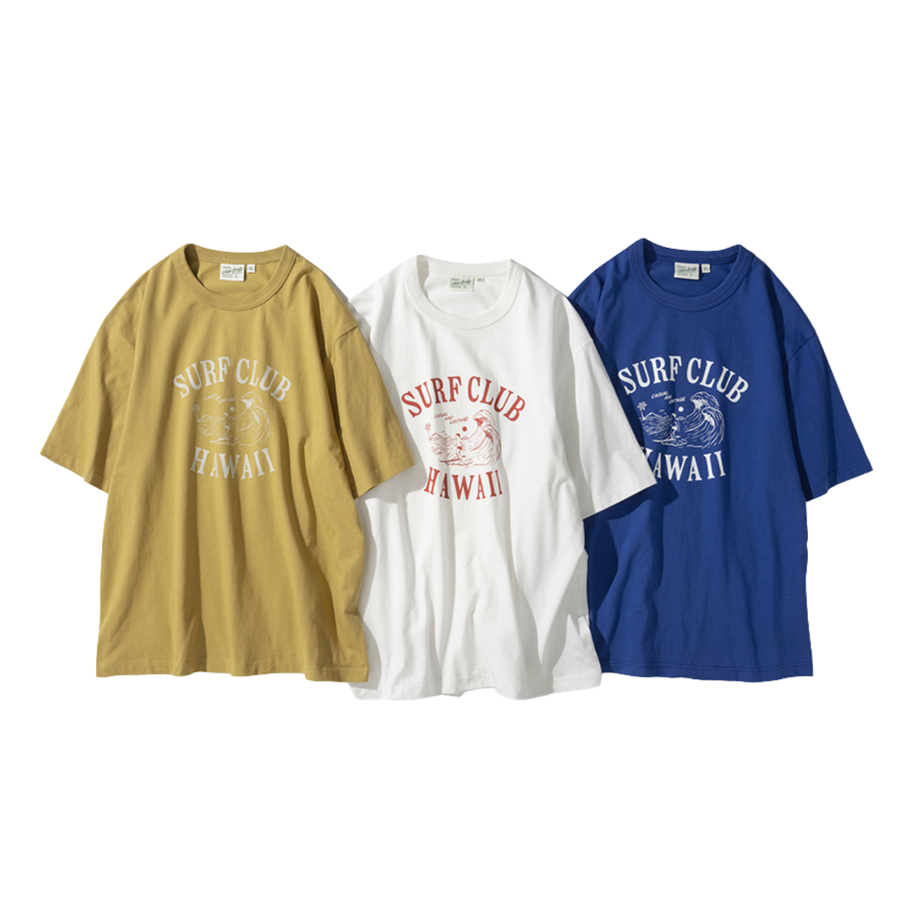 UNIFORM BRIDGE SURF CLUB S/S T-SHIRT - OFF WHITE