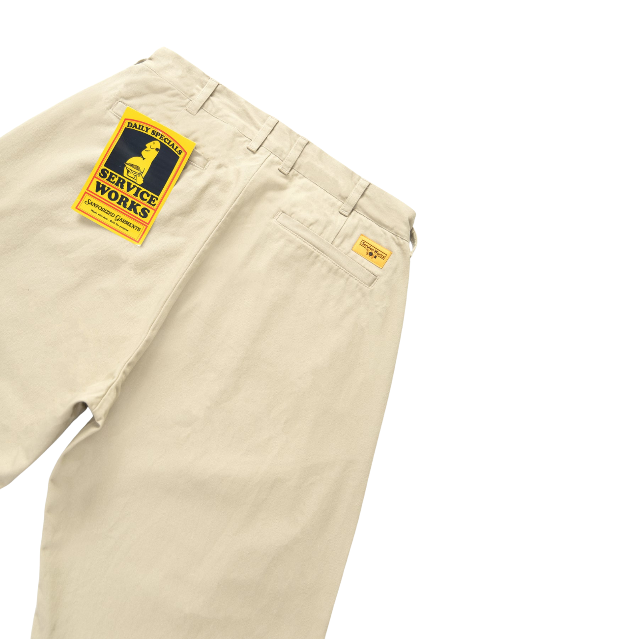 SERVICE WORKS DRILL PART TIMER PANT - KHAKI