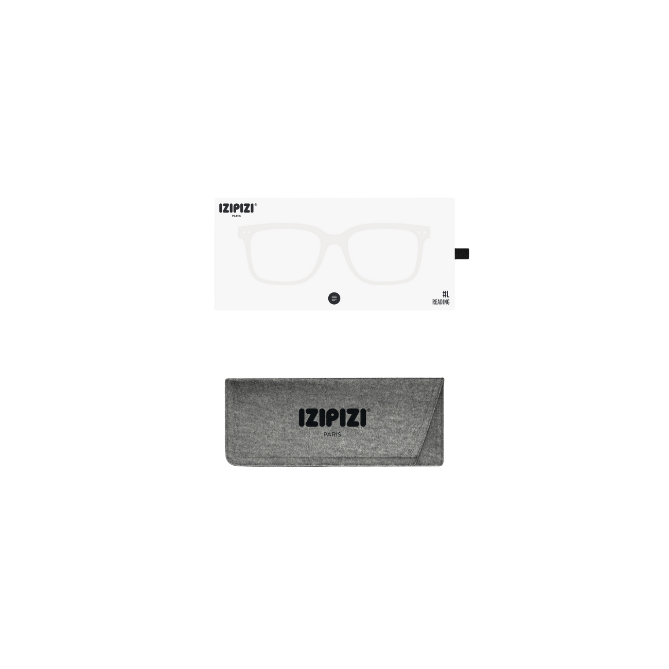 IZIPIZI READING L CRYSTAL +2.5 - CRYSTAL