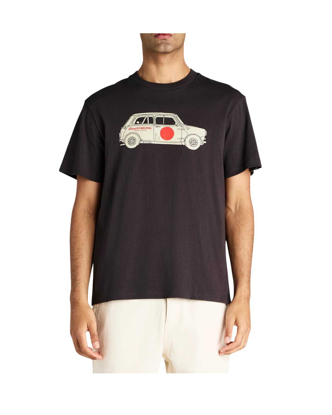 DEUS EX MACHINA MINI TEE - ANTHRACITE