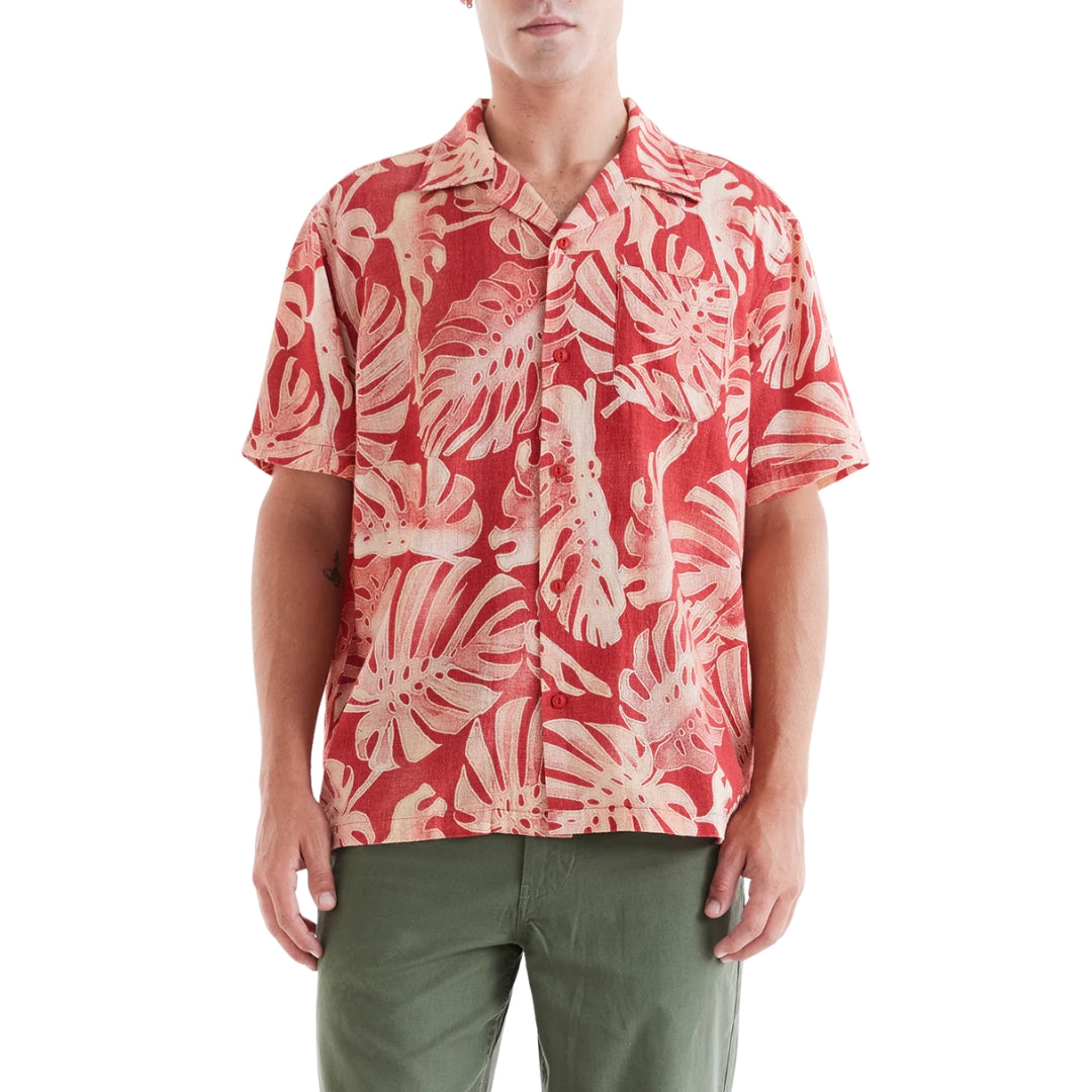 DEUS EX MACHINA ACE SHIRT - RED