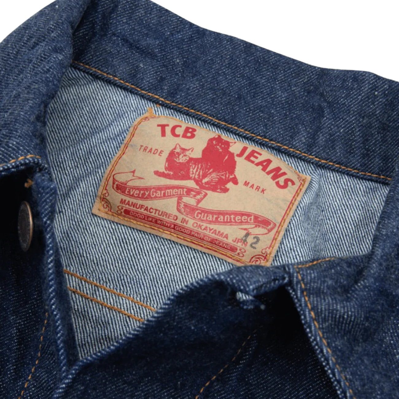 TCB JEANS 60'S TRUCKER JACKET - INDIGO