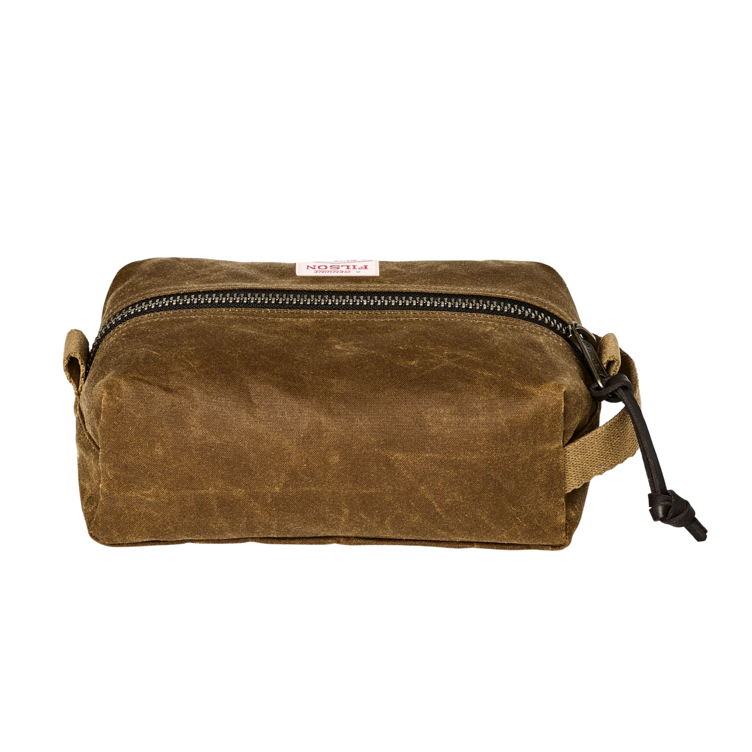 FILSON TIN CLOTH TRAVEL KIT - DARK TAN