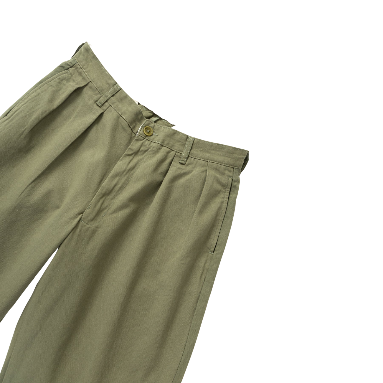 SERVICE WORKS DRILL PART TIMER PANT - OLIVE