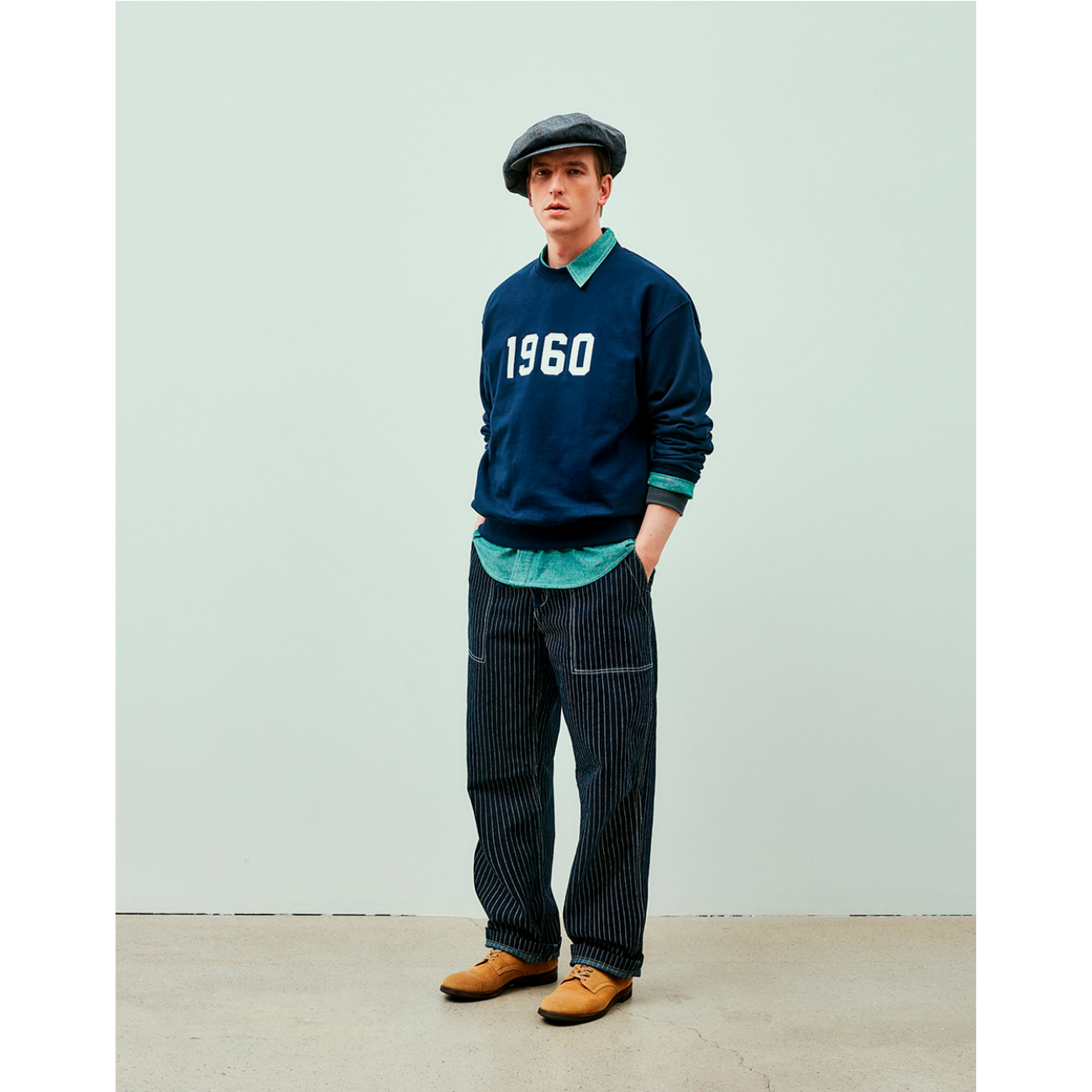 UNIFORM BRIDGE 1960 SWEATSHIRTS NAVY - NAVY