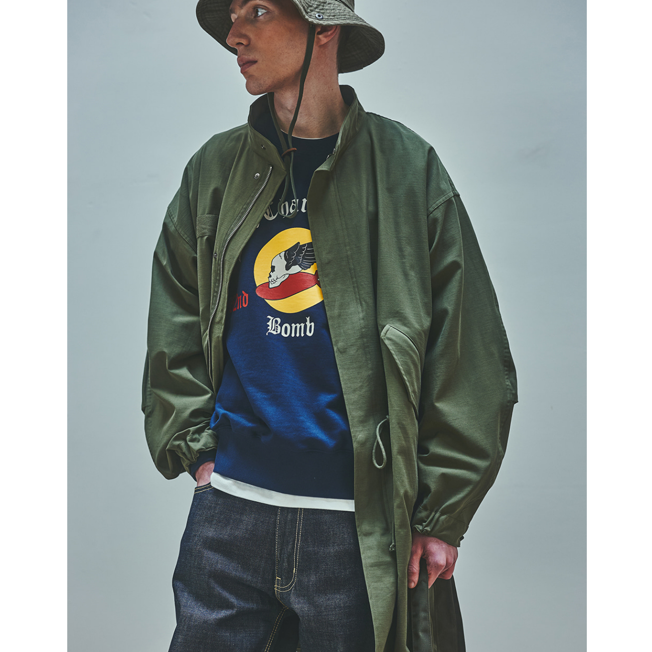 UNIFORM BRIDGE 552ND SQDN. SWEATSHIRTS - NAVY