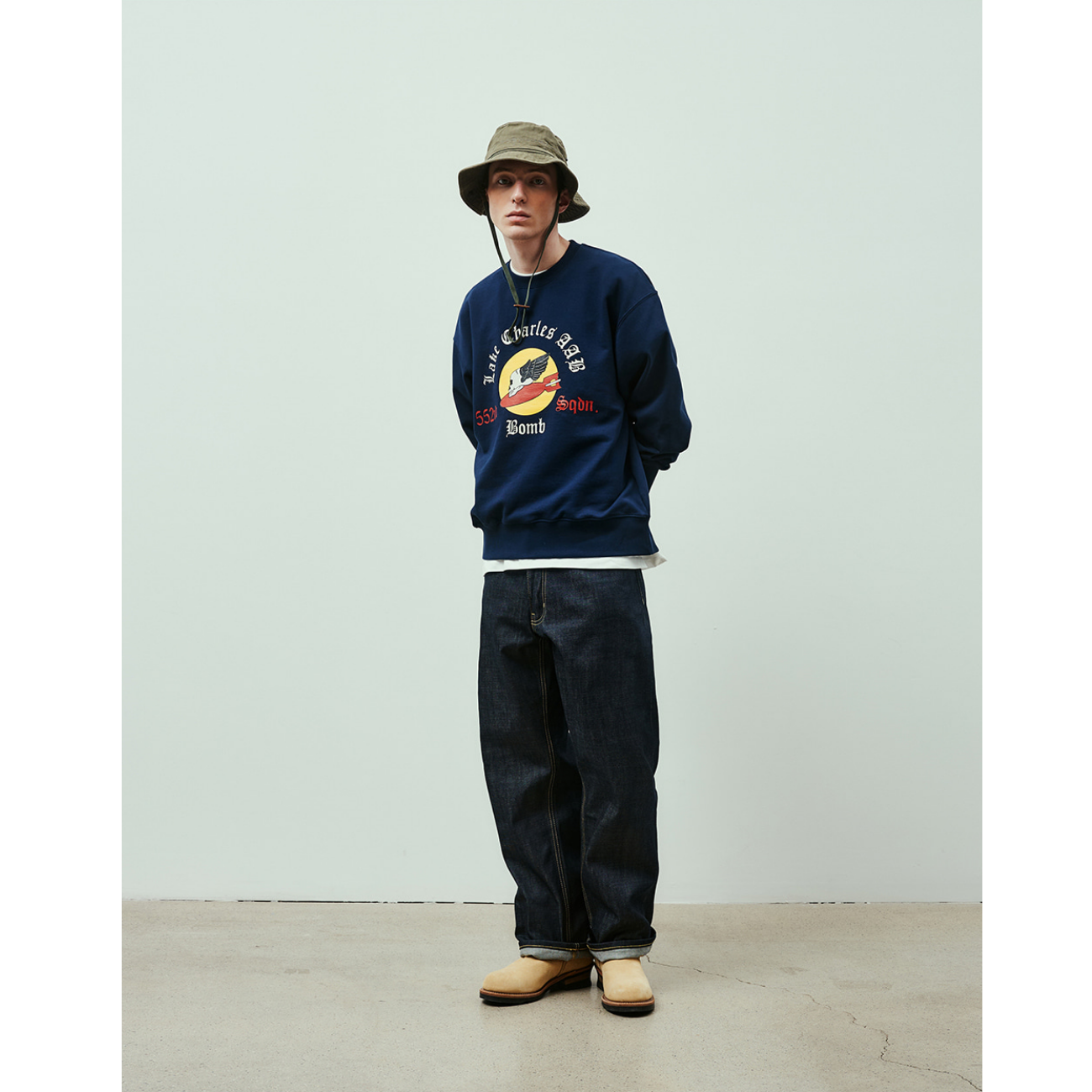 UNIFORM BRIDGE 552ND SQDN. SWEATSHIRTS - NAVY