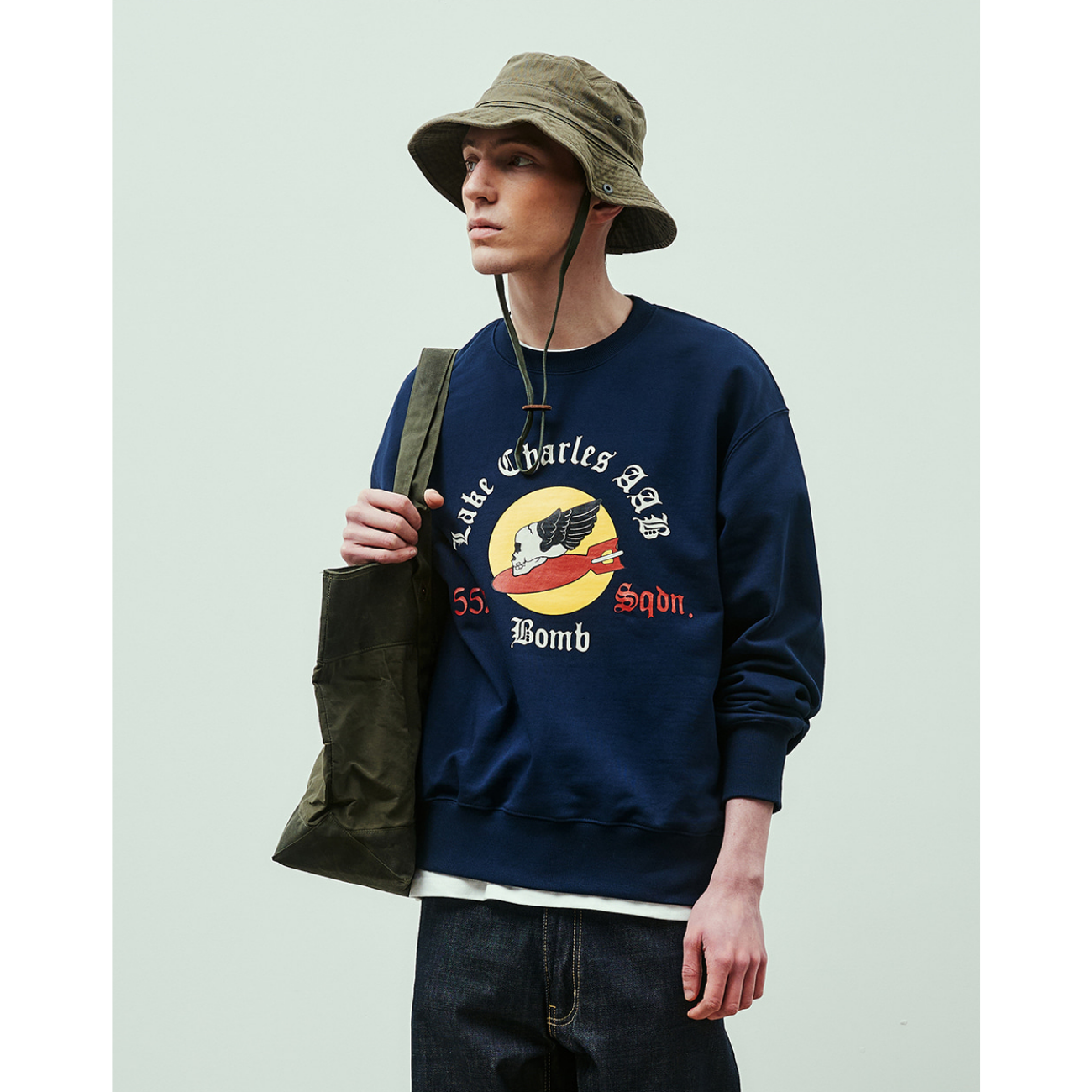 UNIFORM BRIDGE 552ND SQDN. SWEATSHIRTS - NAVY