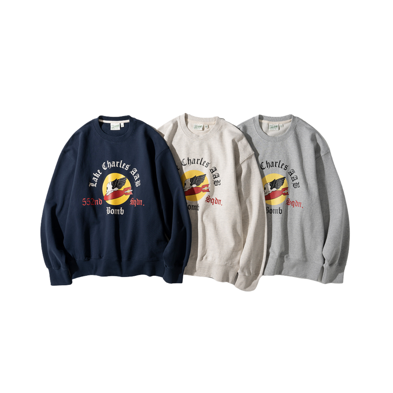 UNIFORM BRIDGE 552ND SQDN. SWEATSHIRTS - NAVY