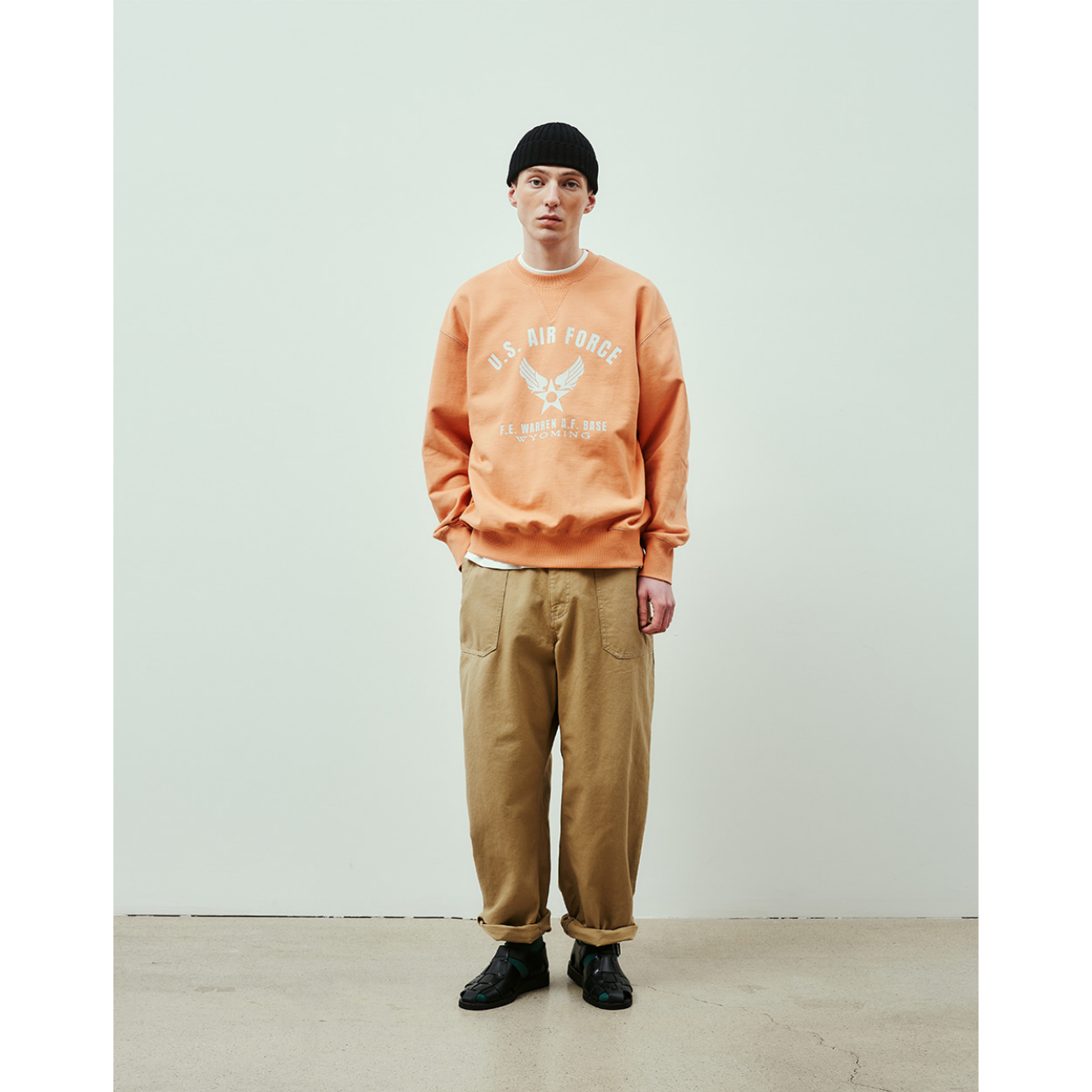 UNIFORM BRIDGE AIR FORCE SWEATSHIRTS - CORAL