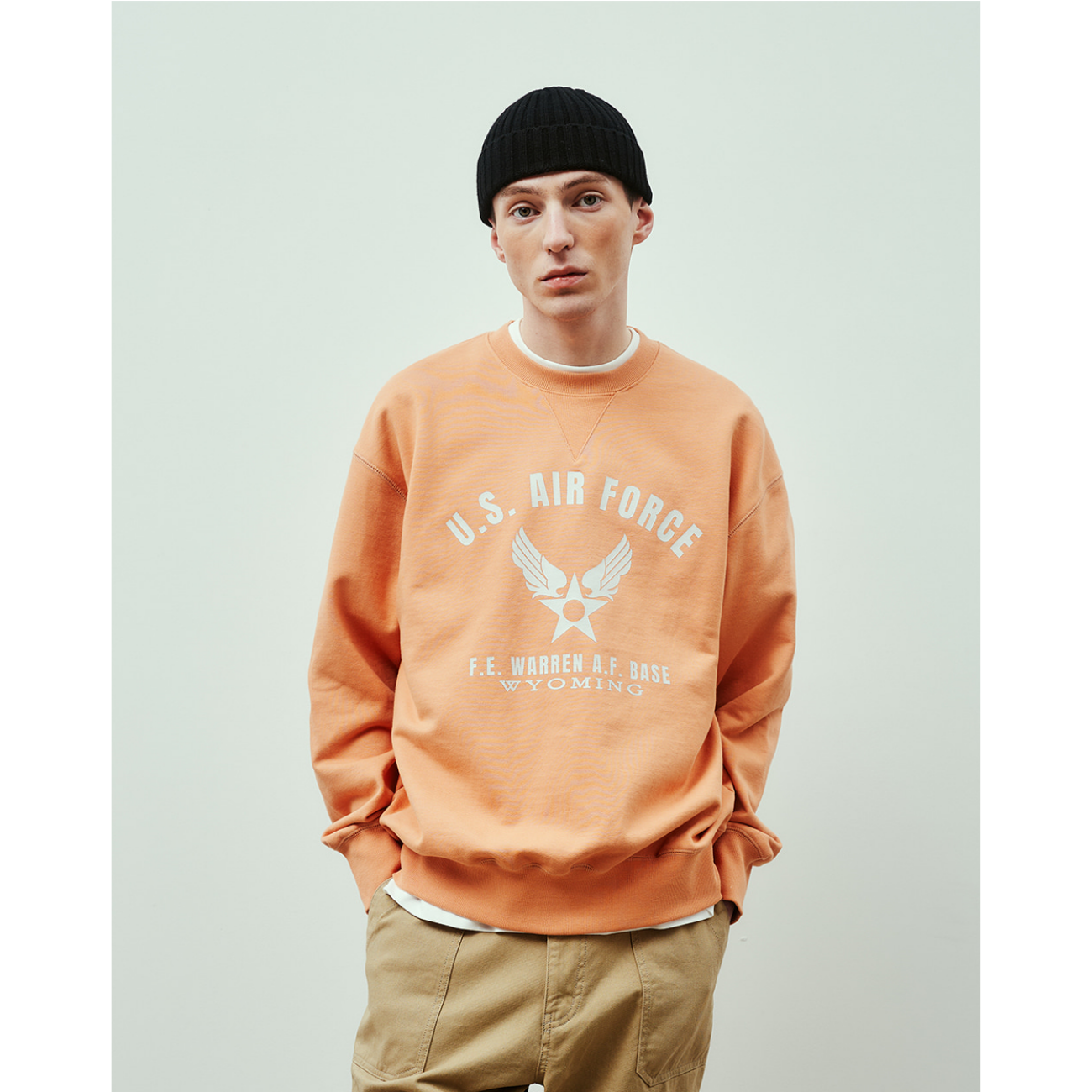 UNIFORM BRIDGE AIR FORCE SWEATSHIRTS - CORAL