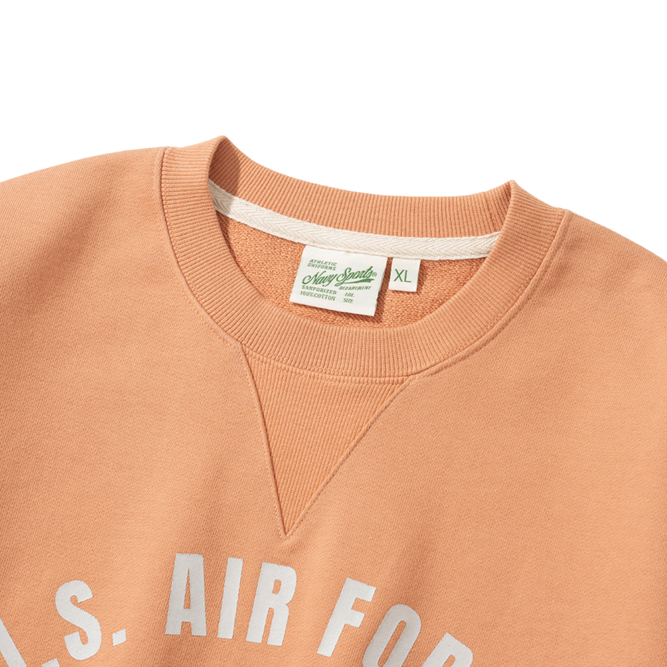 UNIFORM BRIDGE AIR FORCE SWEATSHIRTS - CORAL