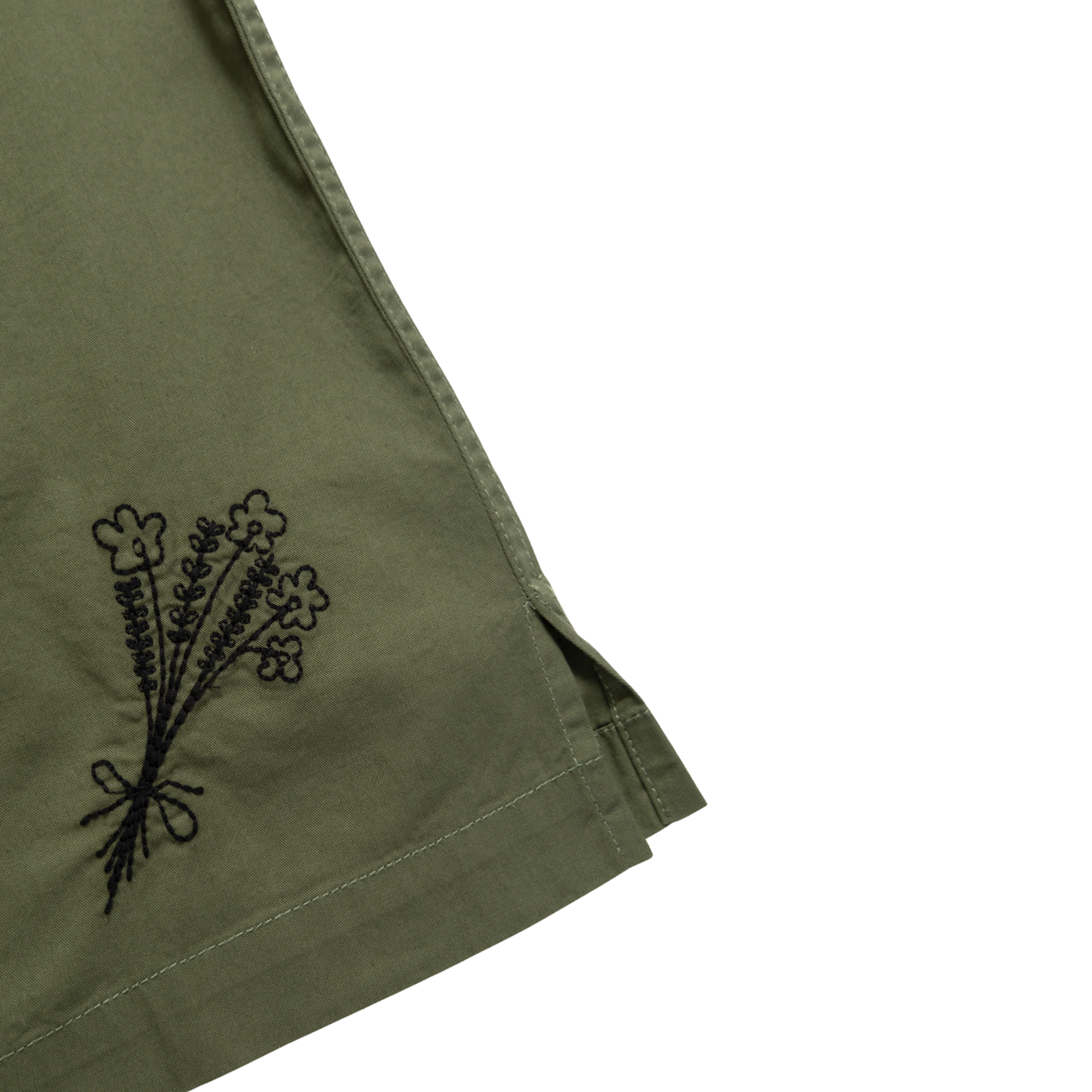 SERVICE WORKS LIGHT TWILL PICNIC SHIRT - OLIVE