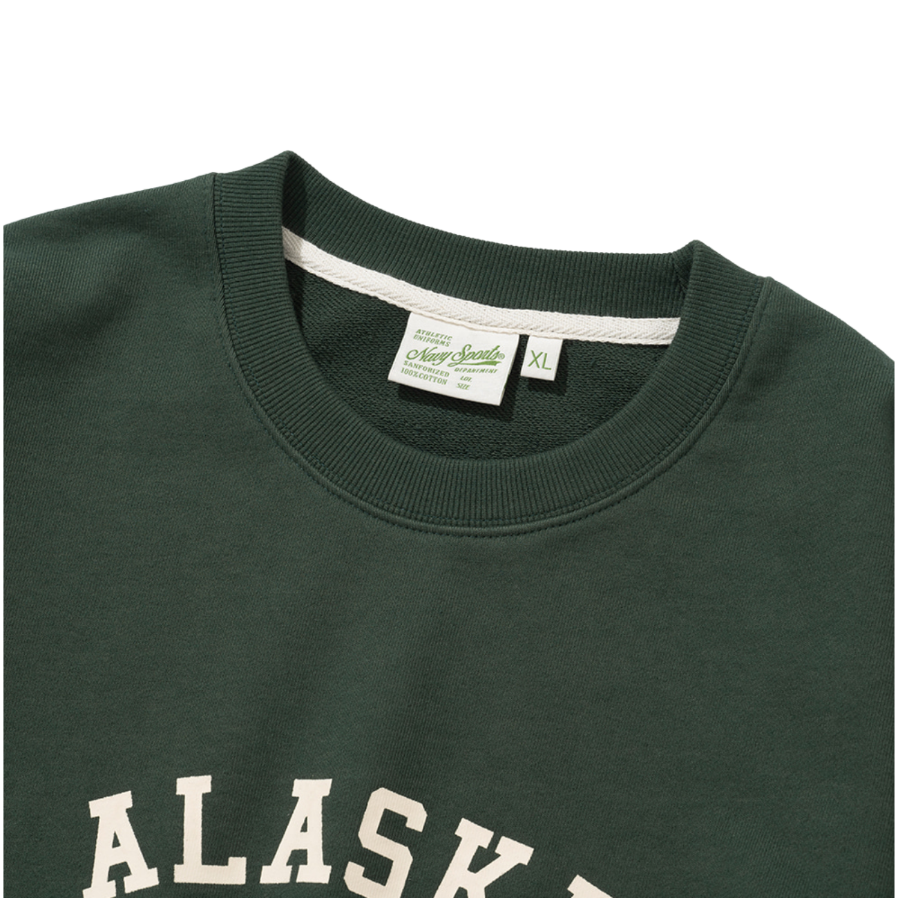 UNIFORM BRIDGE ALASKA BEARS SWEATSHIRTS - JUNGLE GREEN