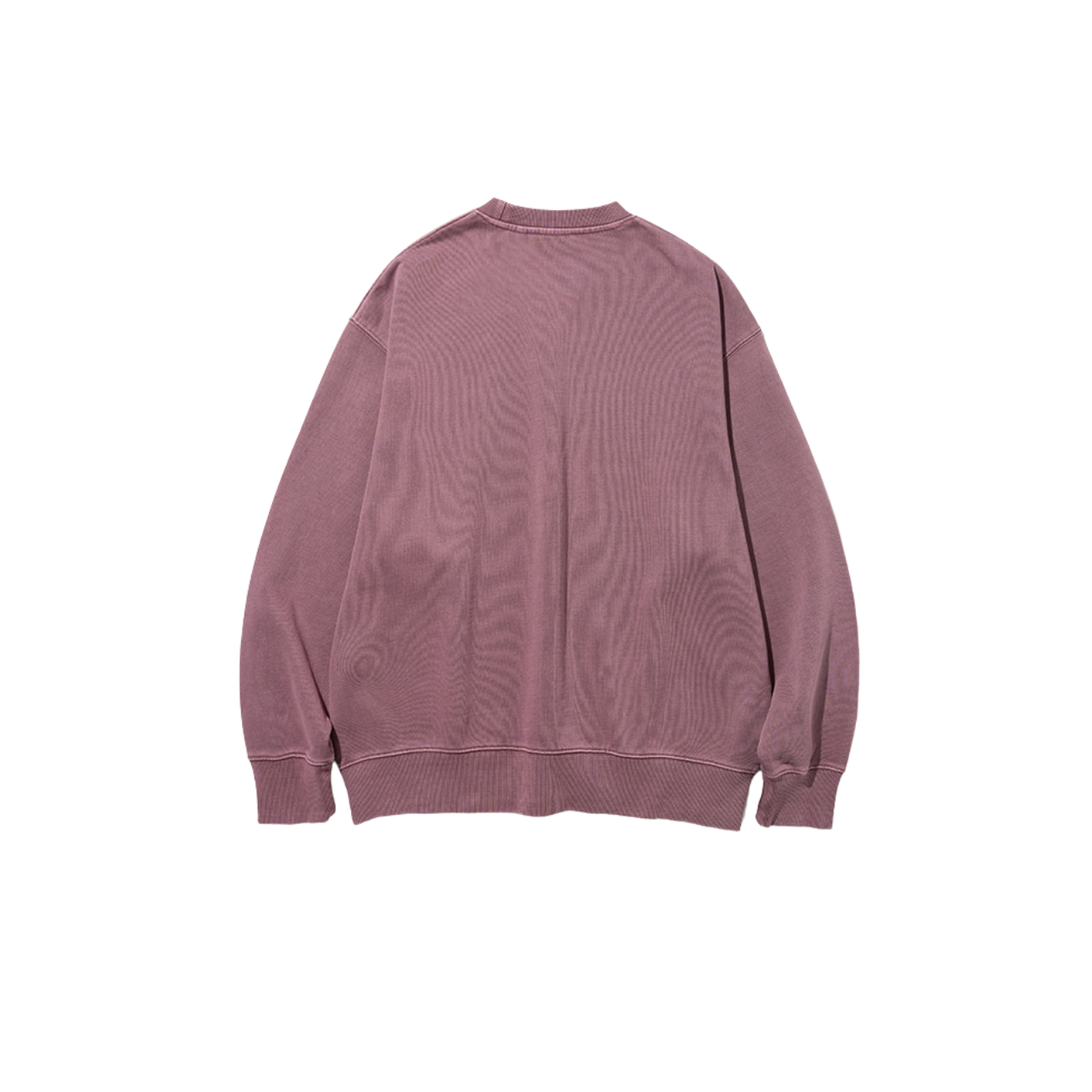 UNIFORM BRIDGE BASIC DYEING SWEATSHIRT - PIGMENT RED
