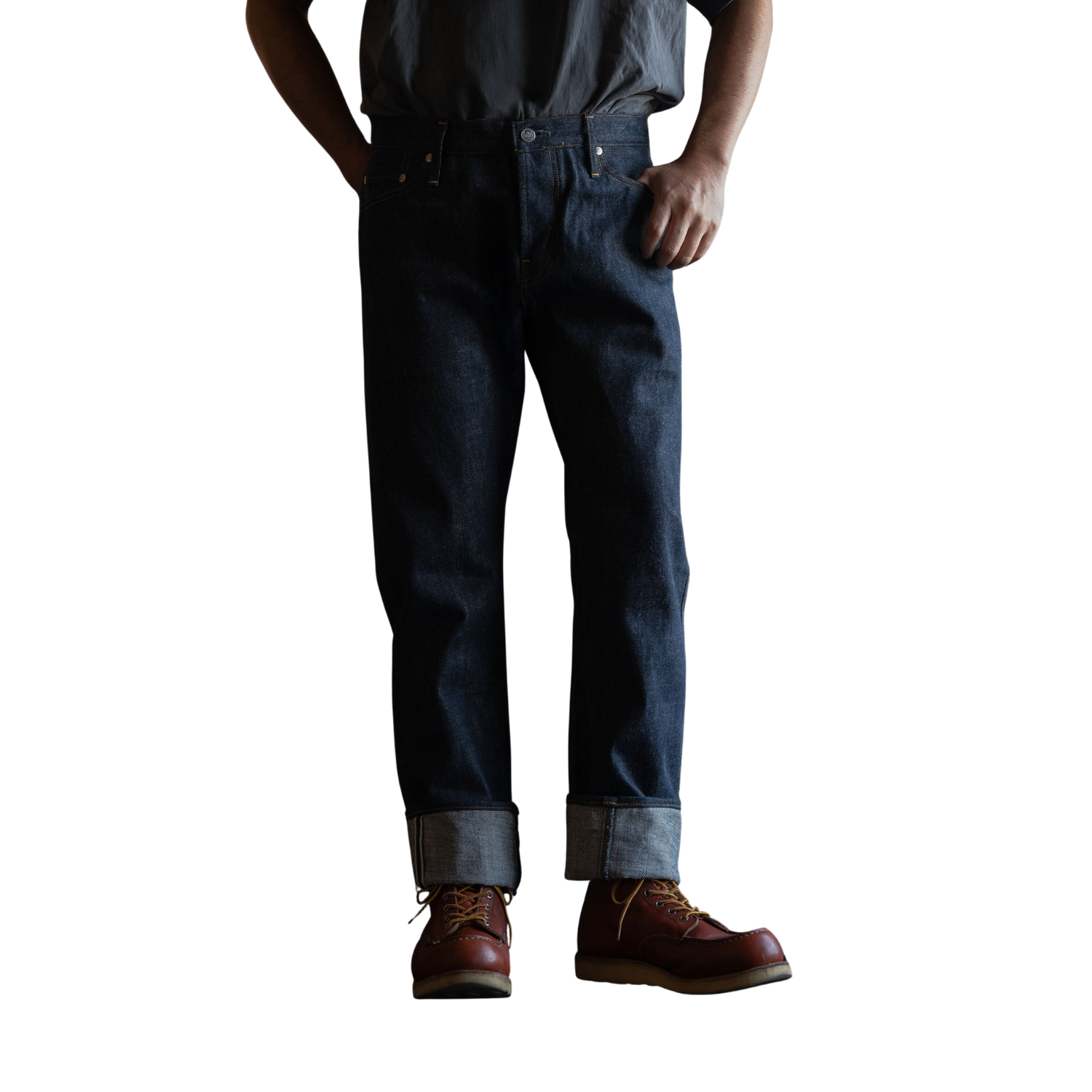 BIG JOHN R008 (000W) RARE JEANS STRAIGHT FIT - INDIGO