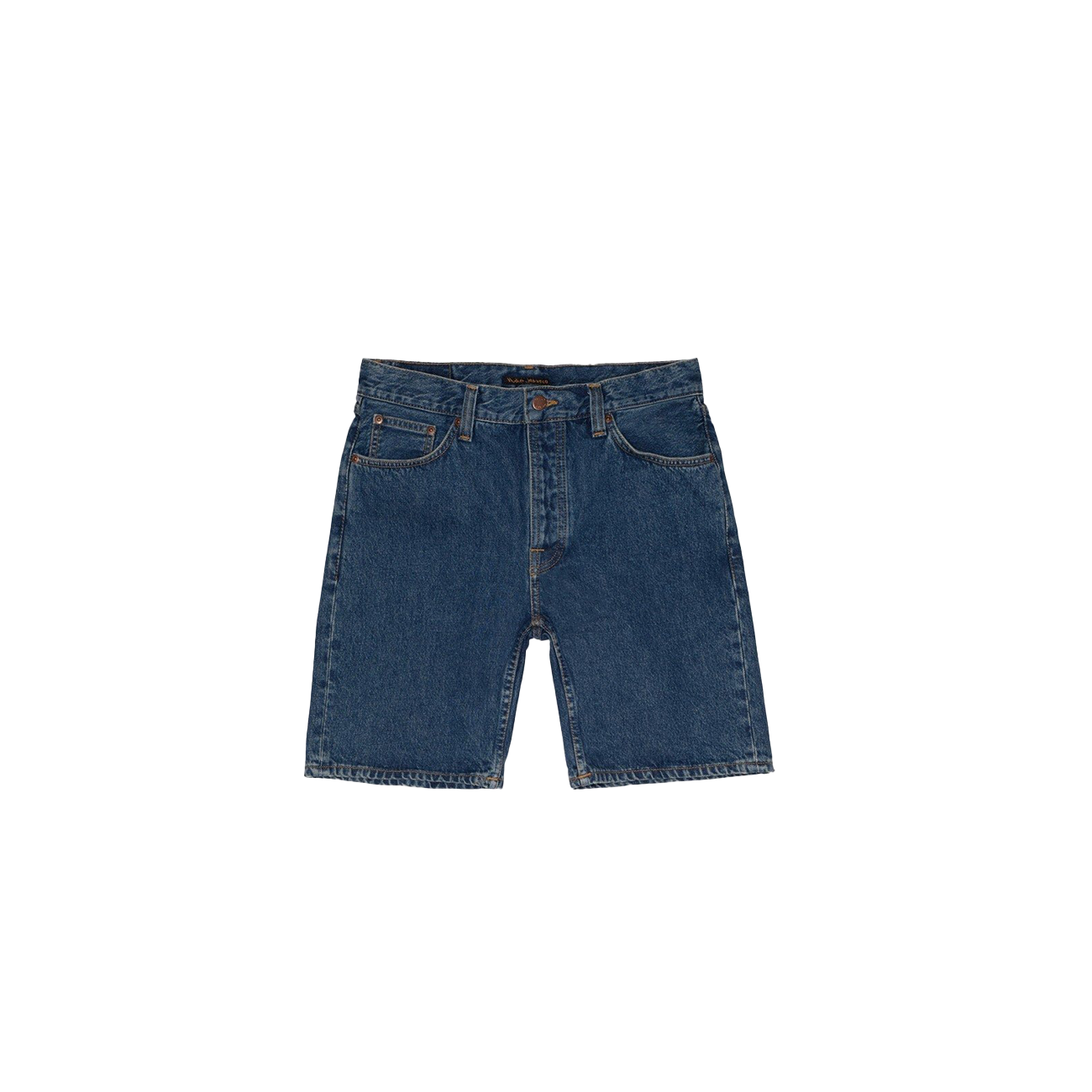 Nudie Jeans Seth Denim Shorts Morning Soul - Dark Blue