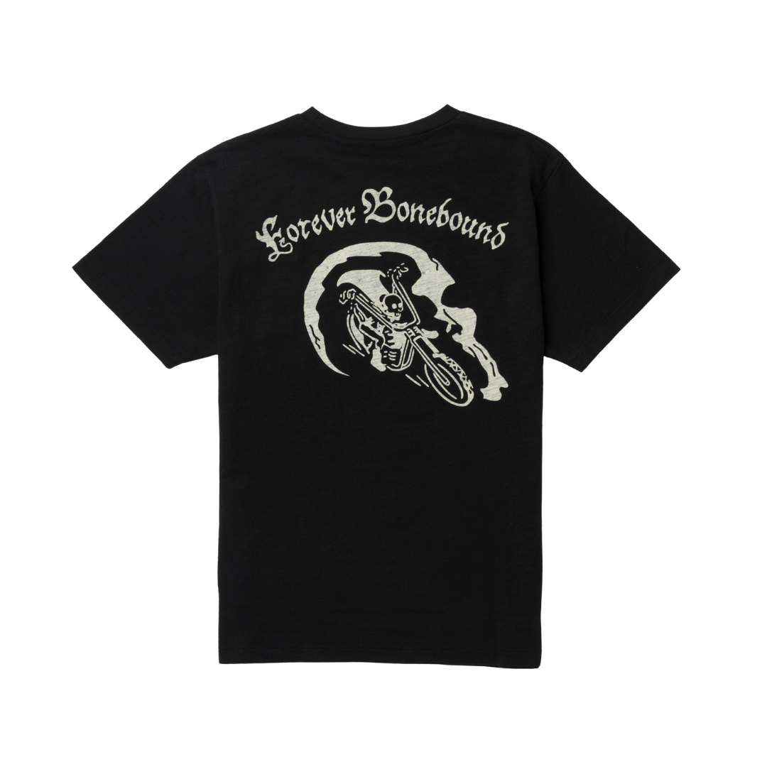 TELLURIDE - DEATH DRIFTER SLUB POCKET TEE - BLACK