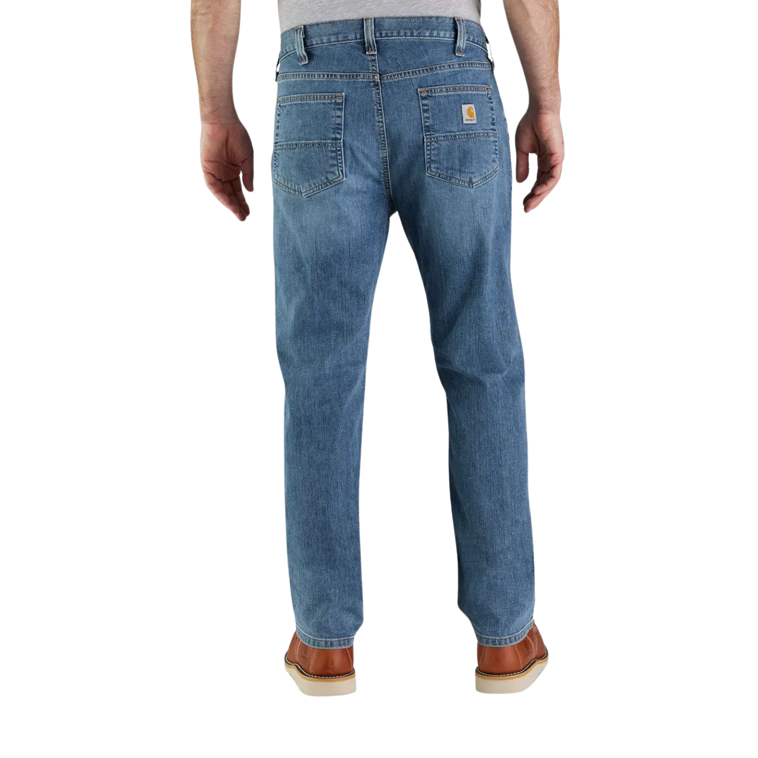 CARHARTT RUGGED FLEX RELAXED FIT 5-POCKET JEAN - HOUGHTON