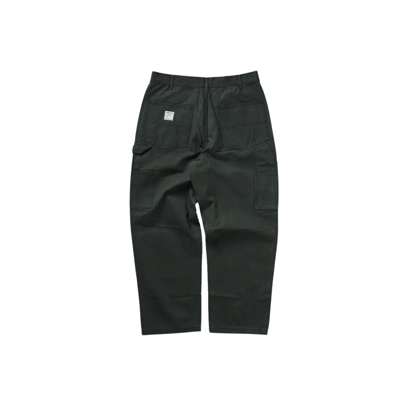 LEGS CO DOUBLE KNEE PAINTER PANTS - OLIVE