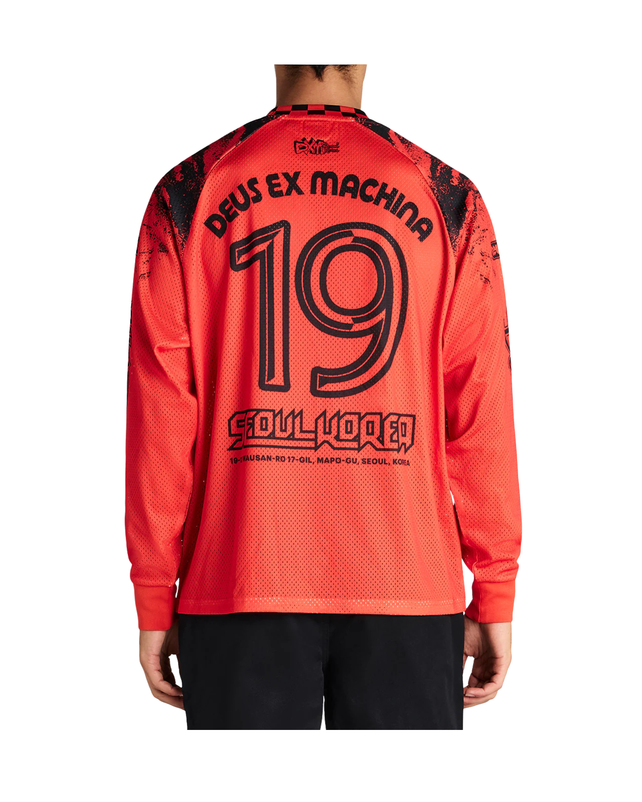 DEUS EX MACHINA CENTRE SPOT MOTO JERSEY - FIESTA