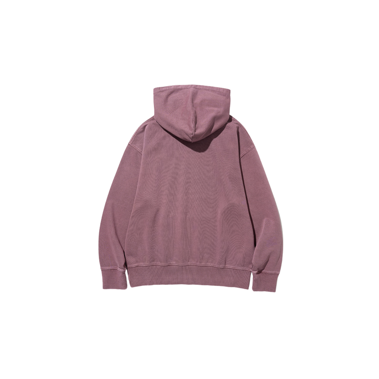 UNIFORM BRIDGE BASIC DYEING SWEAT HOOD - PIGMENT RED
