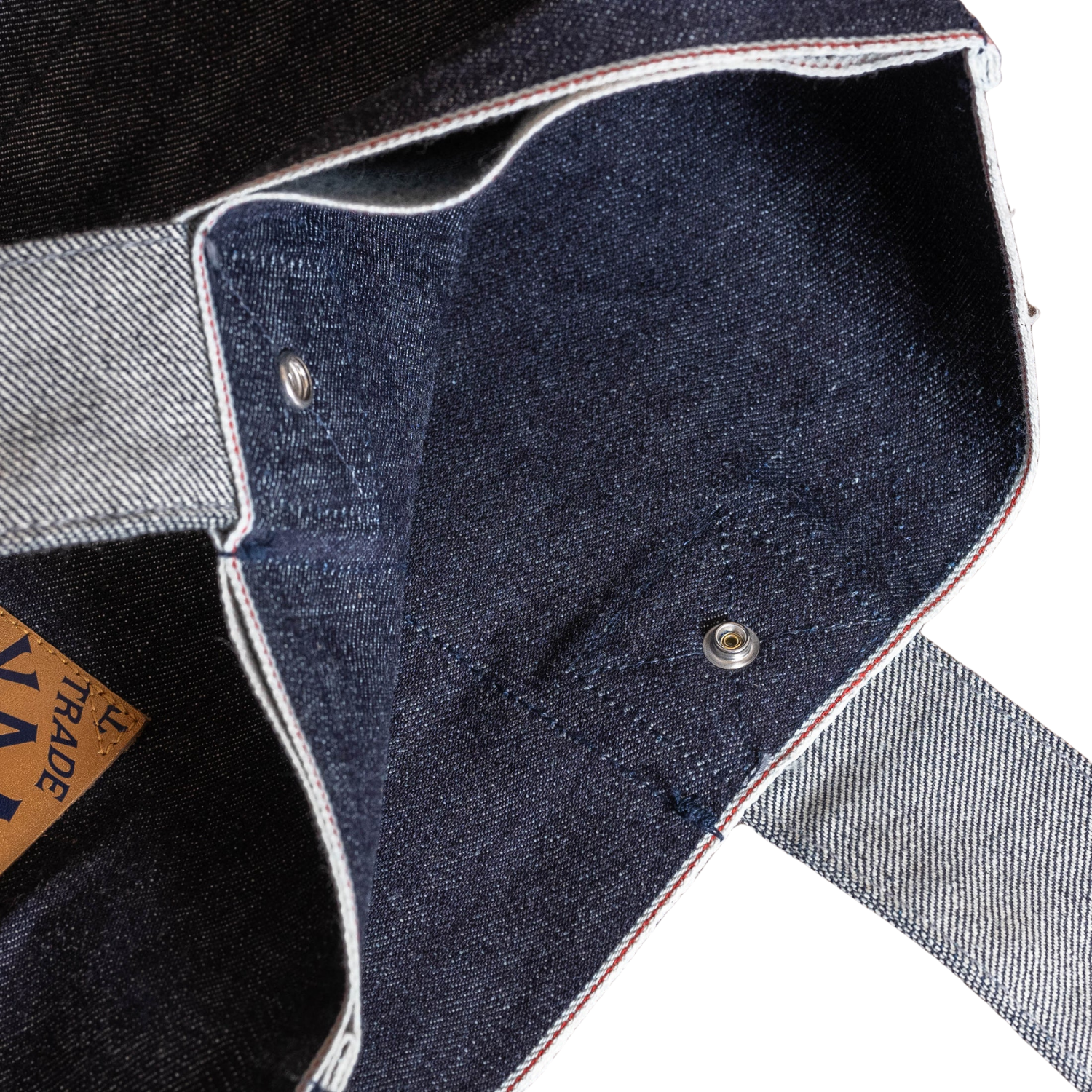 YAMANE LOT.9003 DENIM ONE PIECE TOTE 22 INCH - DENIM