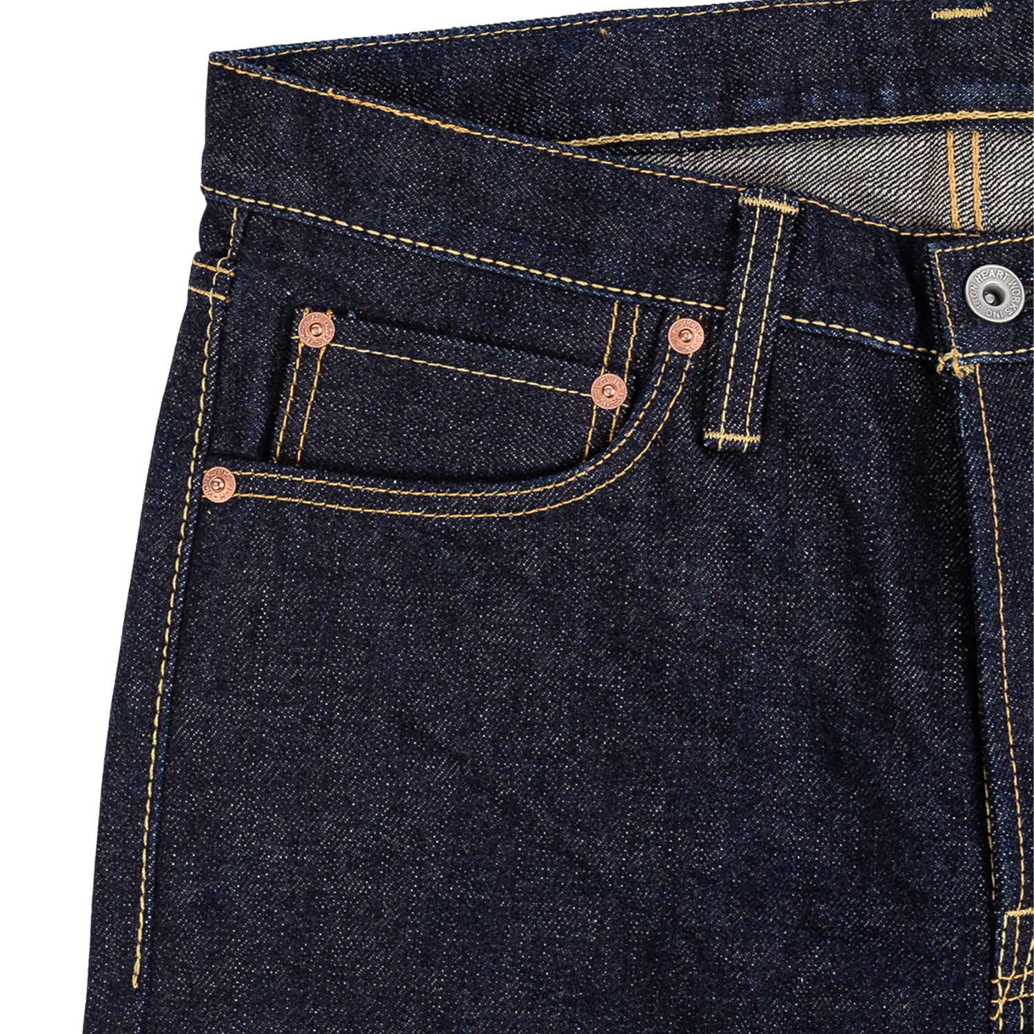 IRON HEART IH666 S 18OZ - INDIGO
