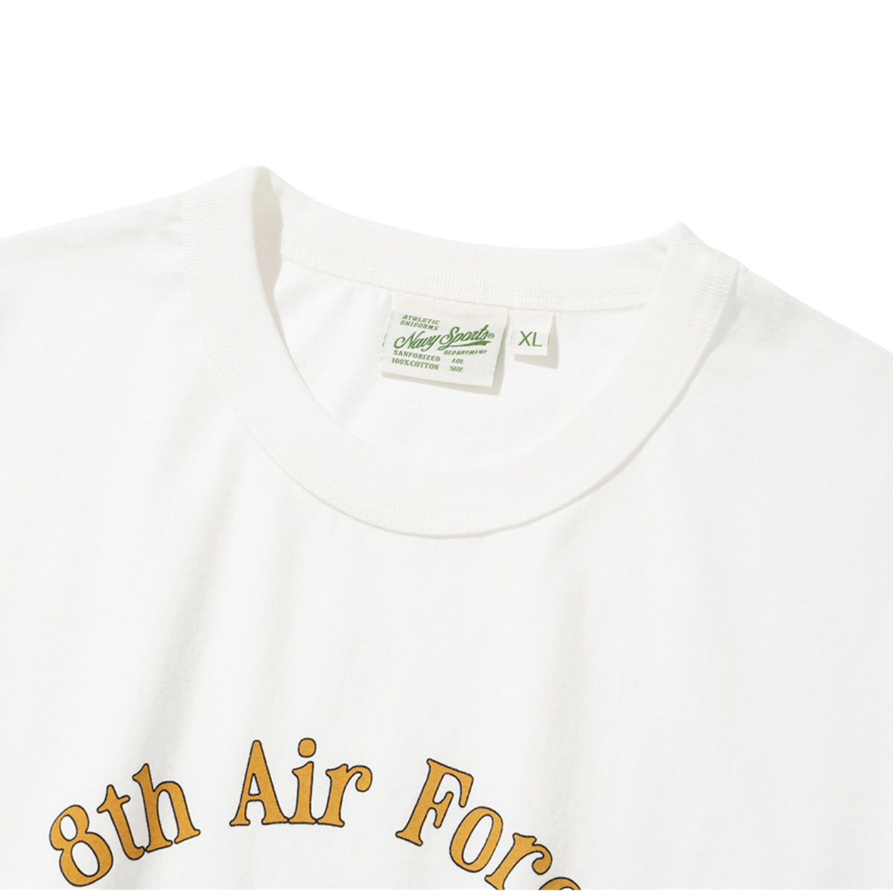 UNIFORM BRIDGE 409TH BOMB SQ. S/S T-SHIRT - OFF WHITE