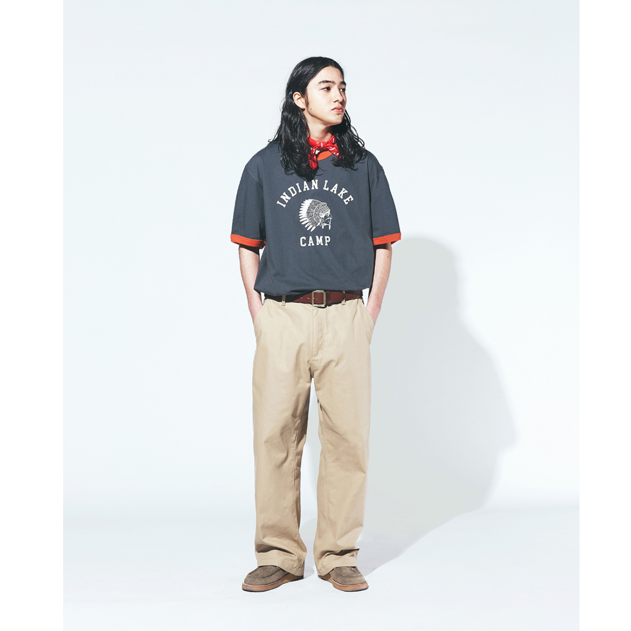 UNIFORM BRIDGE BOY SCOUT S/S T-SHIRT - CHARCOAL