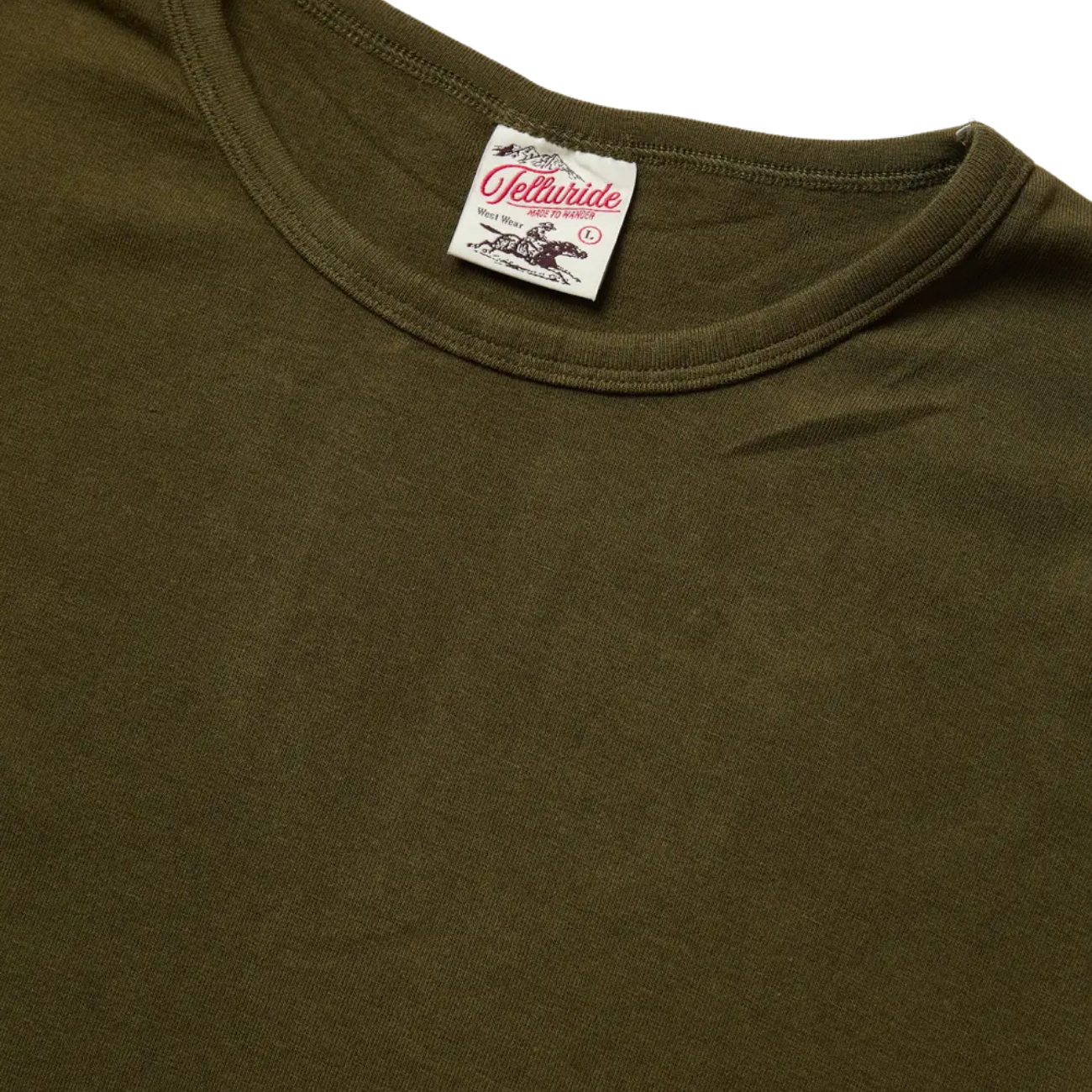 TELLURIDE BLANK T-SHIRT - DUCKHEAD GREEN