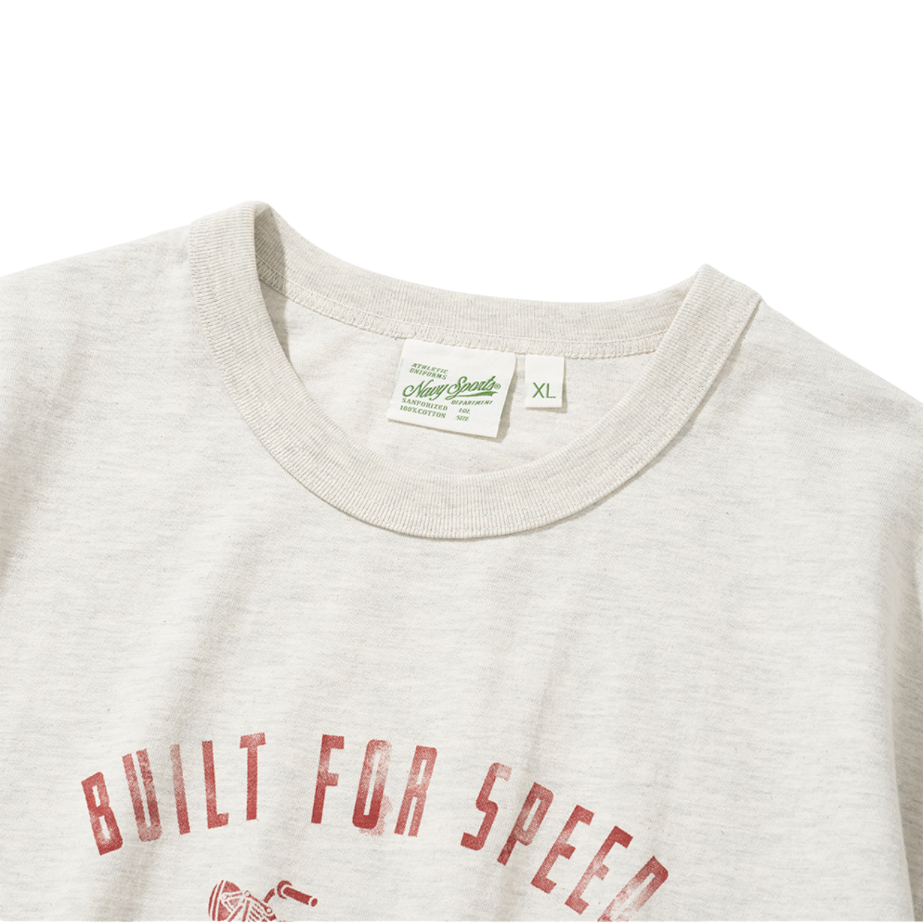 UNIFORM BRIDGE NS BIKE S/S T-SHIRT - OATMEAL