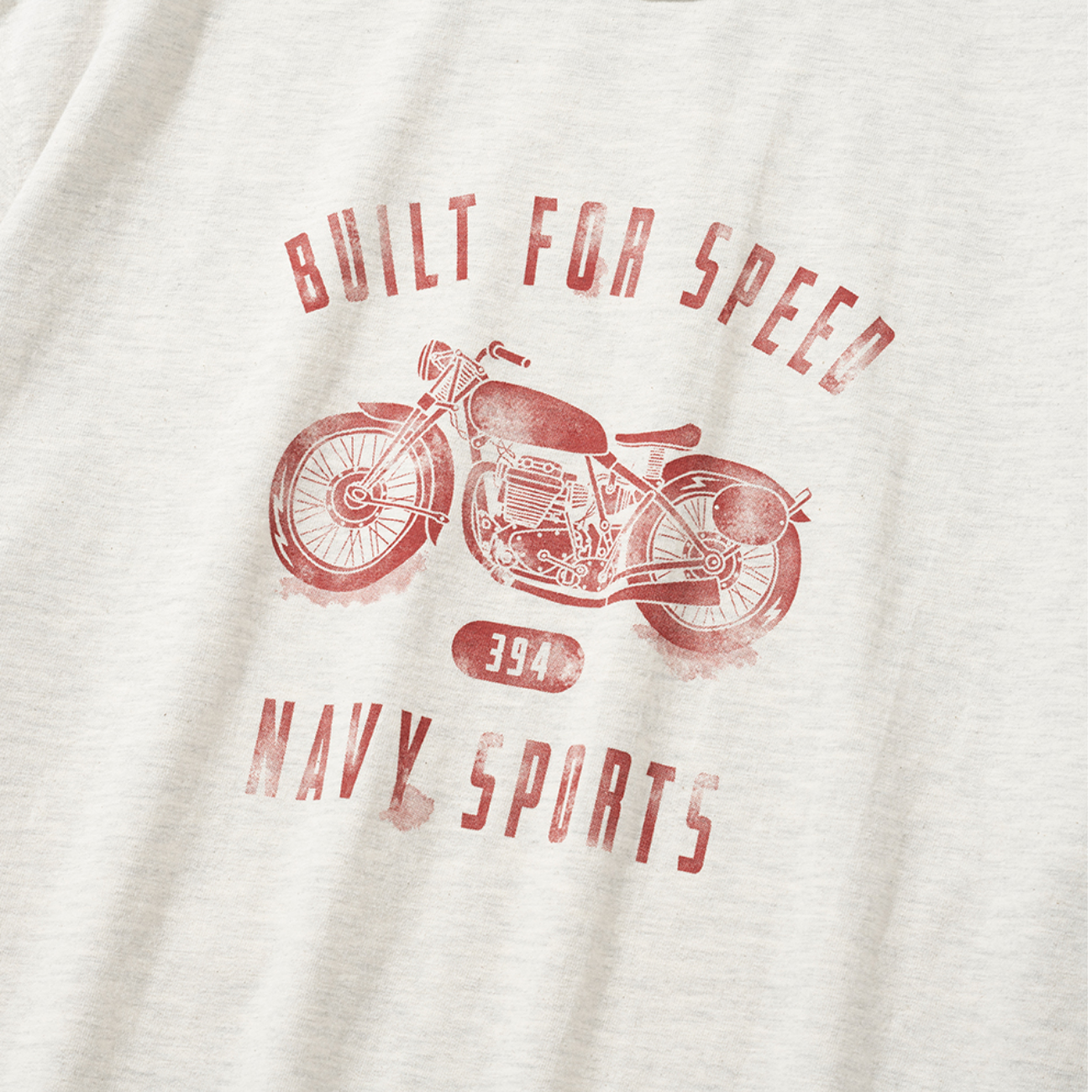 UNIFORM BRIDGE NS BIKE S/S T-SHIRT - OATMEAL