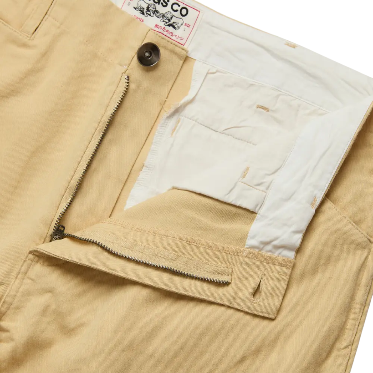 LEGS CO STRAIGHT CUT - REGULAR WORK PANTS - BEIGE