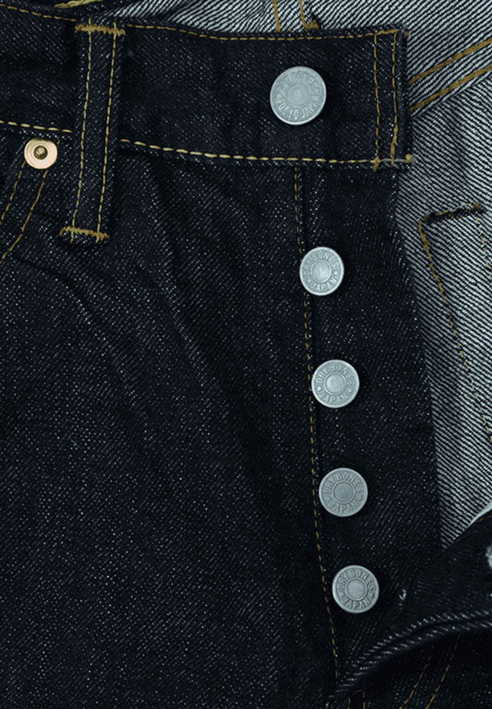 DRY BONES SLIM STRAIGHT - INDIGO