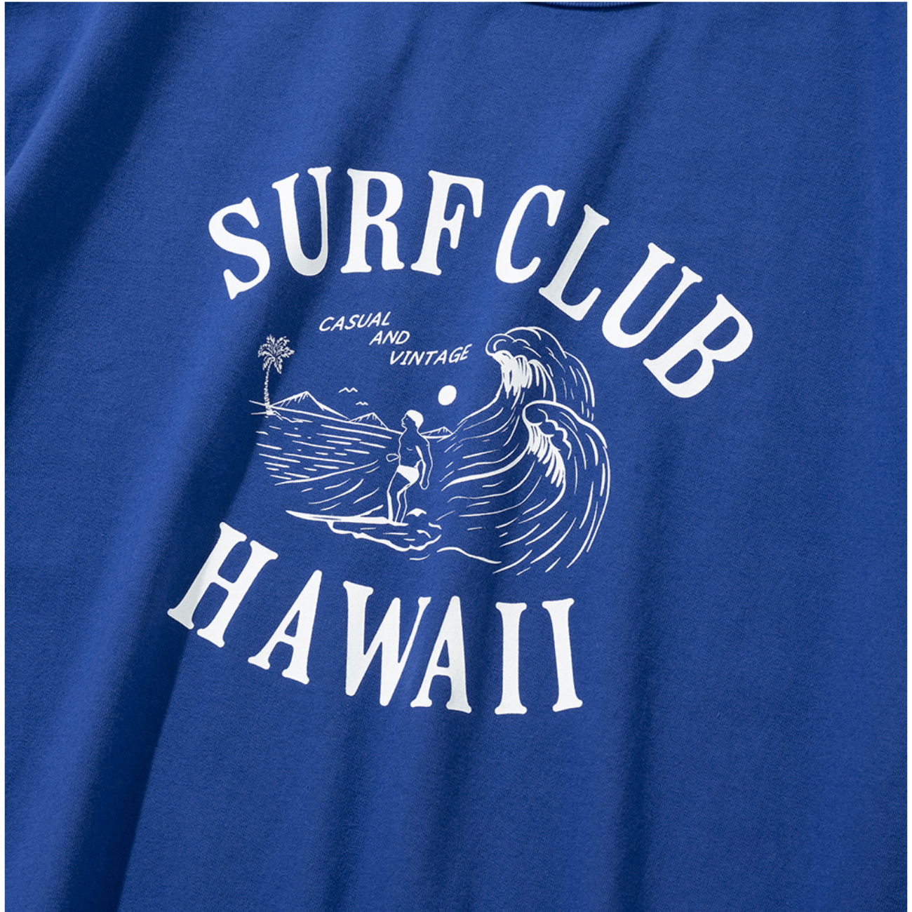 UNIFORM BRIDGE SURF CLUB S/S T-SHIRT - BLUE