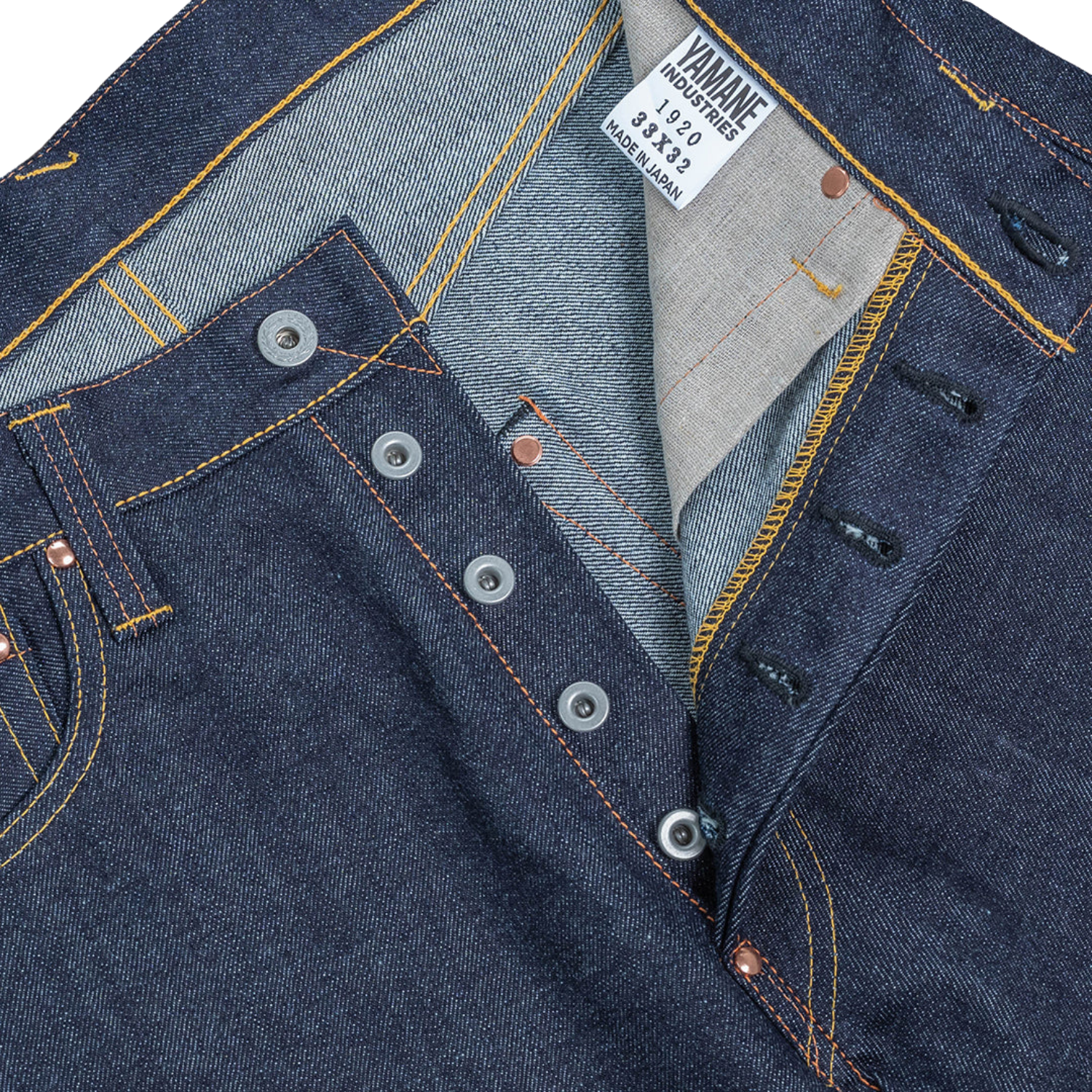 YAMANE LOT.1920 NO.2 REGULAR TAPERED (RIGID) - DENIM